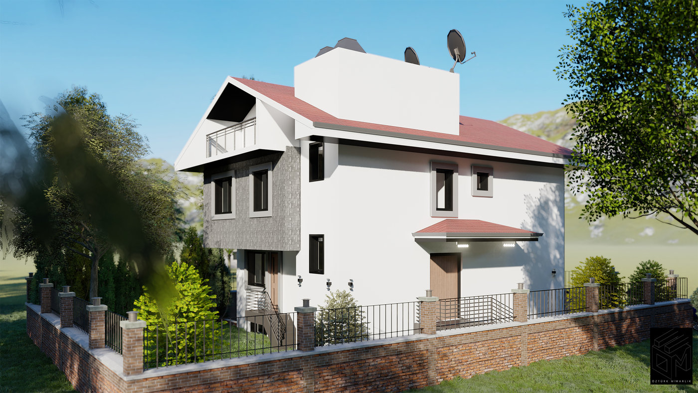 Denizli, Turkey Residential Building Project by Berkay Öztürk at