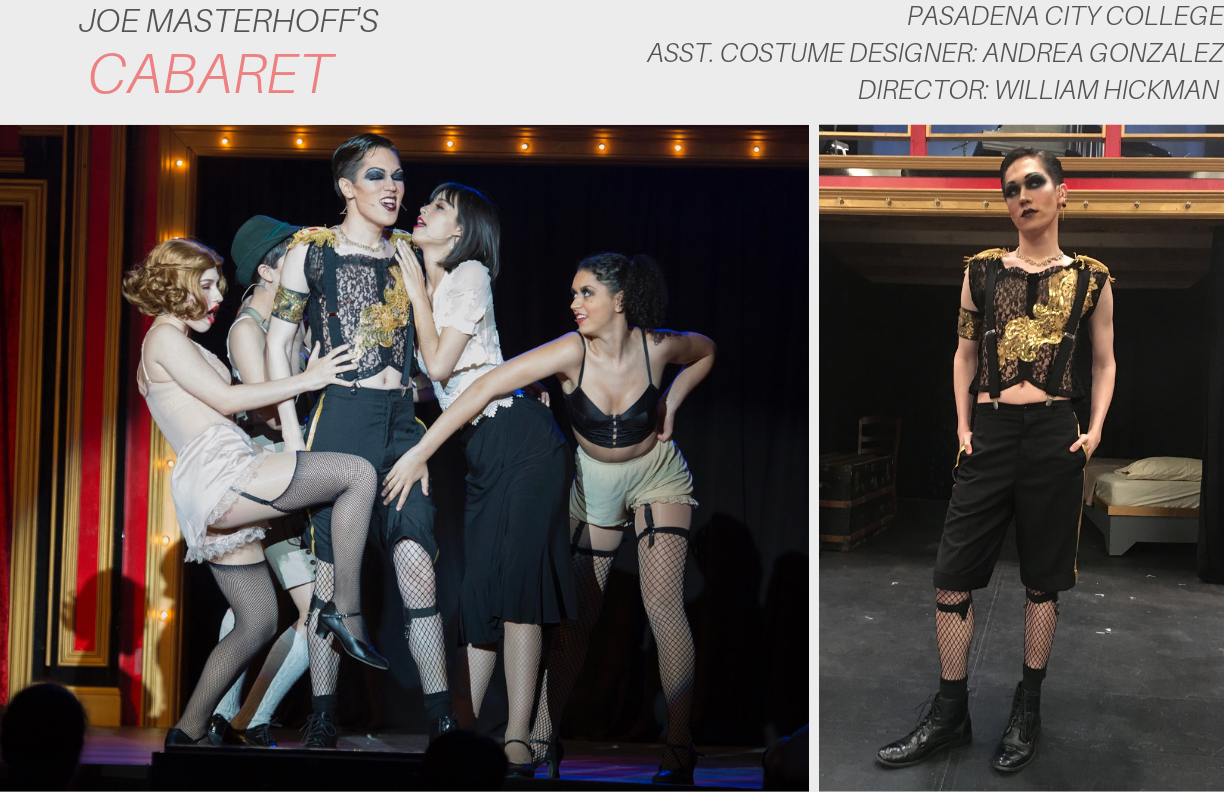 Cabaret Asst. Costume Designer by Andrea Gonzalez at
