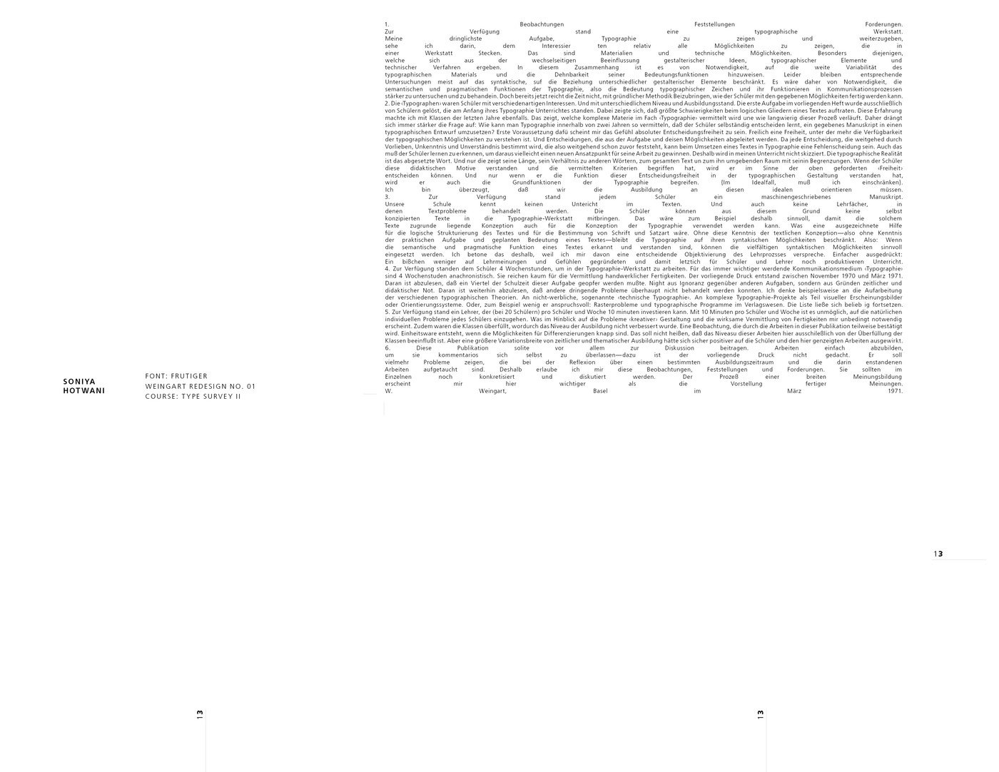 Typography by Soniya Rajwani at Coroflot.com