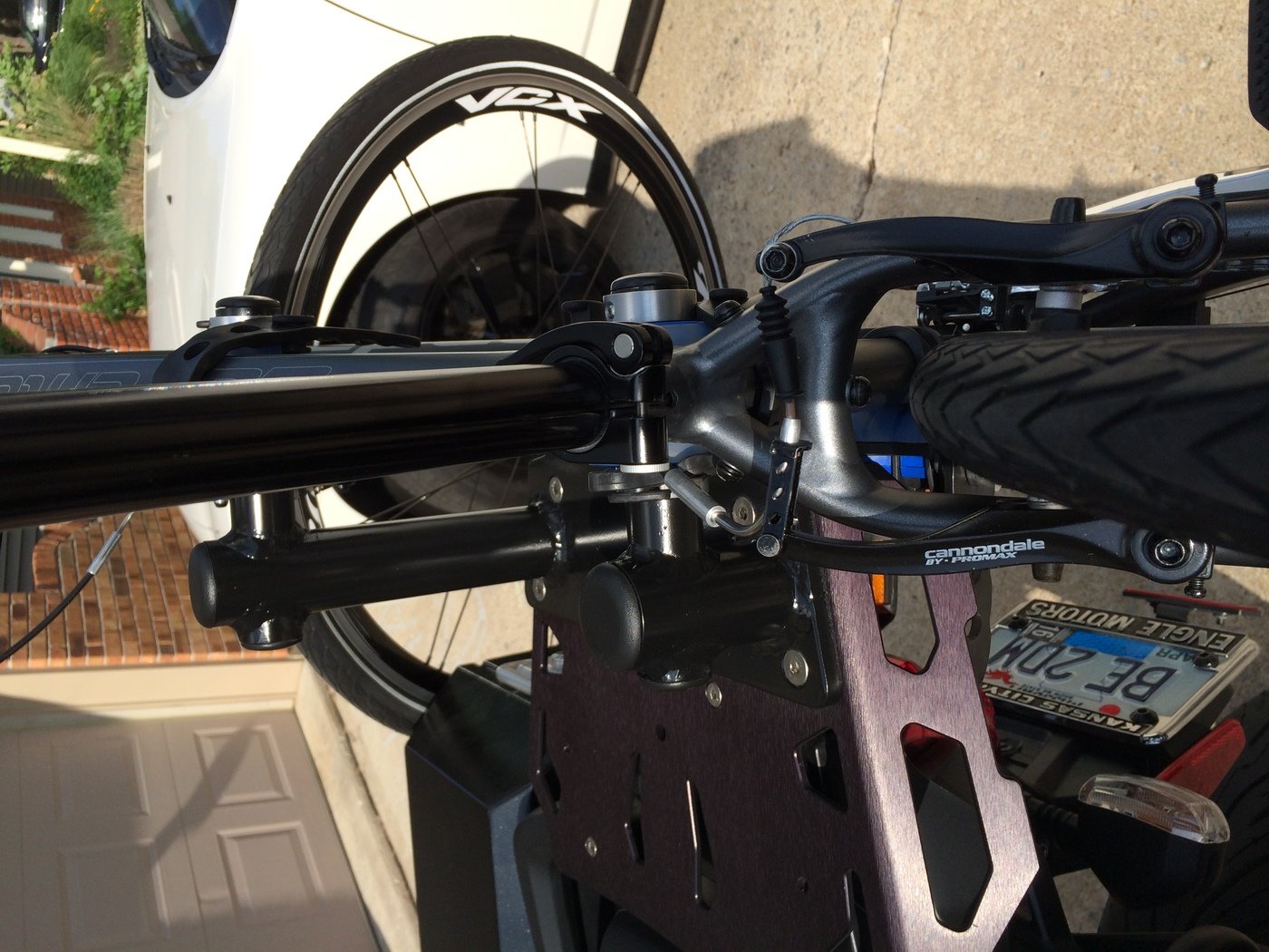 Bicycle Rack for Motorcycle by Jamie Hall at