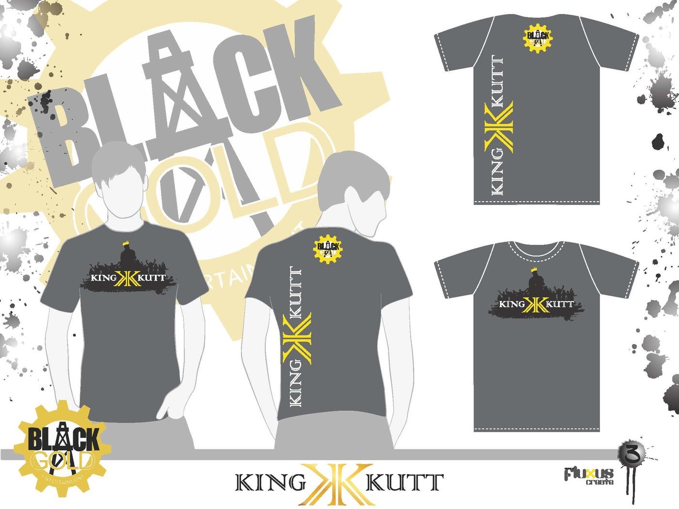 Kutt Calhoun Tour Shirts 1 by Jamie Hall at Coroflot.com