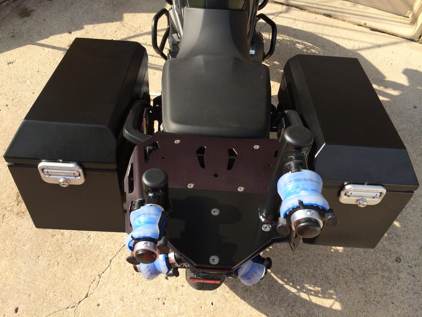 Bicycle Rack for Motorcycle by Jamie Hall at