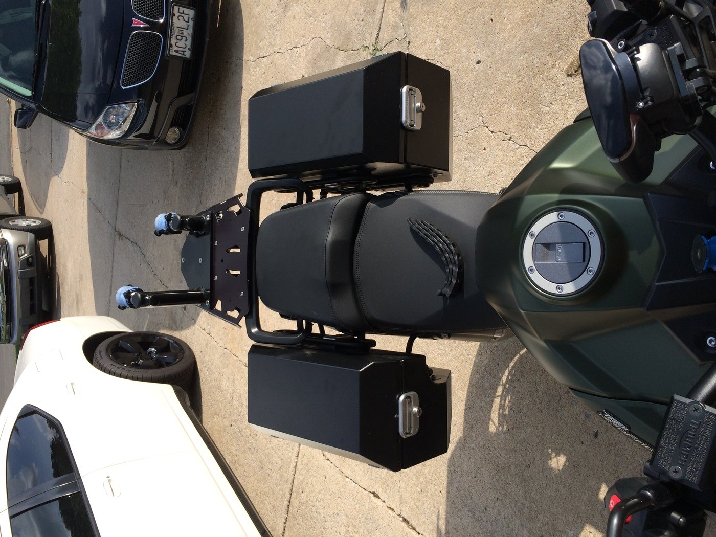 Bicycle Rack for Motorcycle by Jamie Hall at