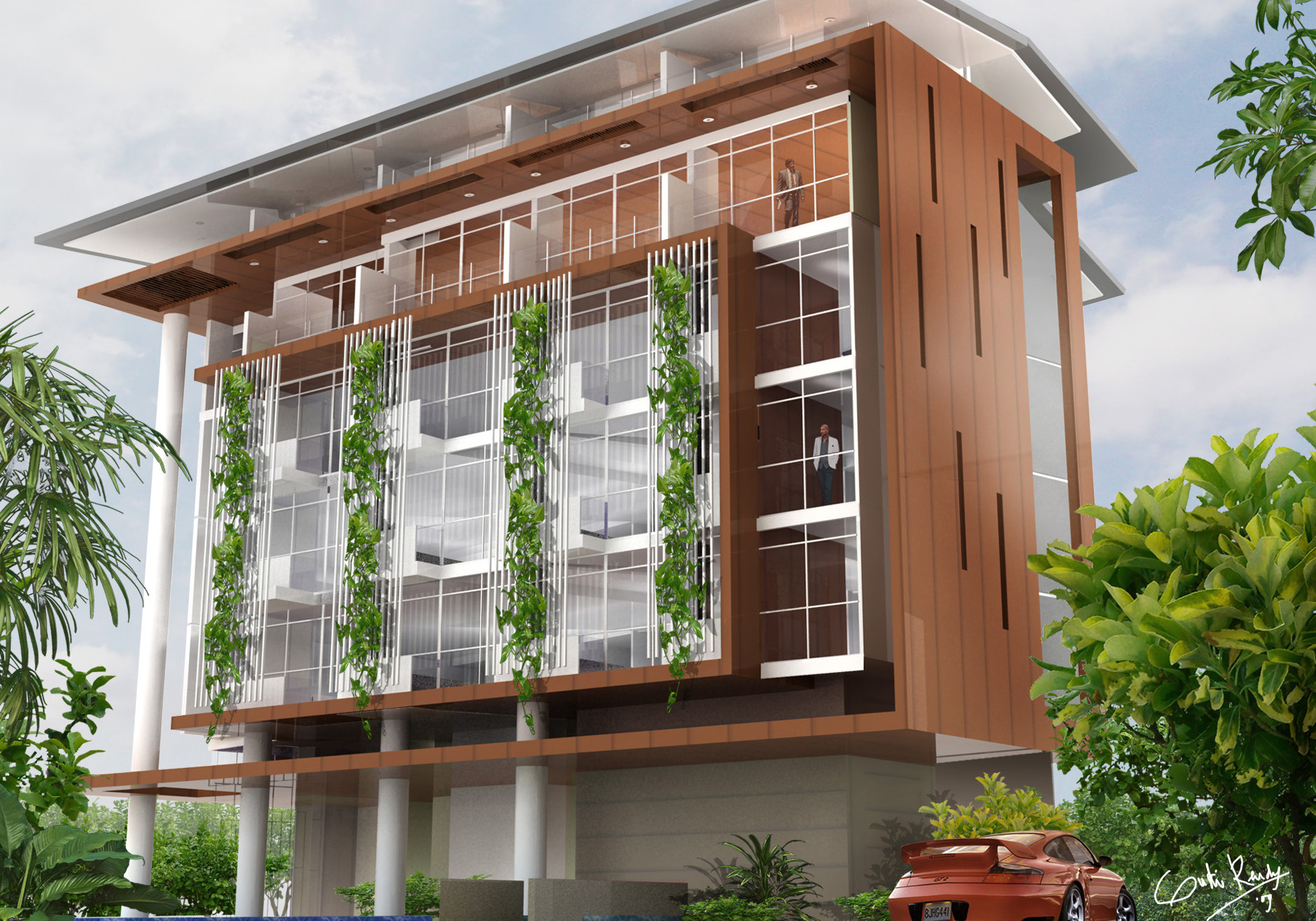 East Cost Private Apartment Singapore by gusti rendy at