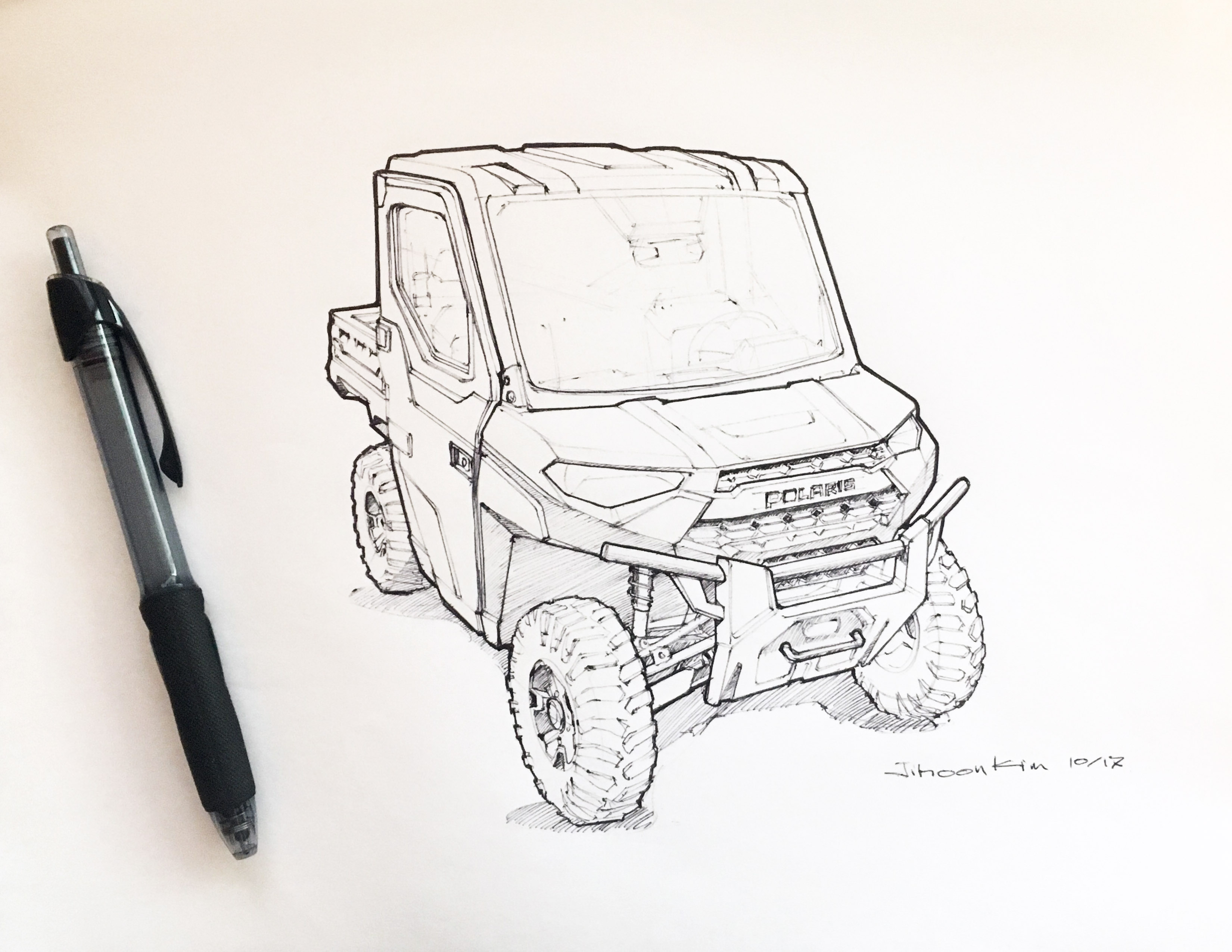 Utv sketches by jihoon kim at coroflot