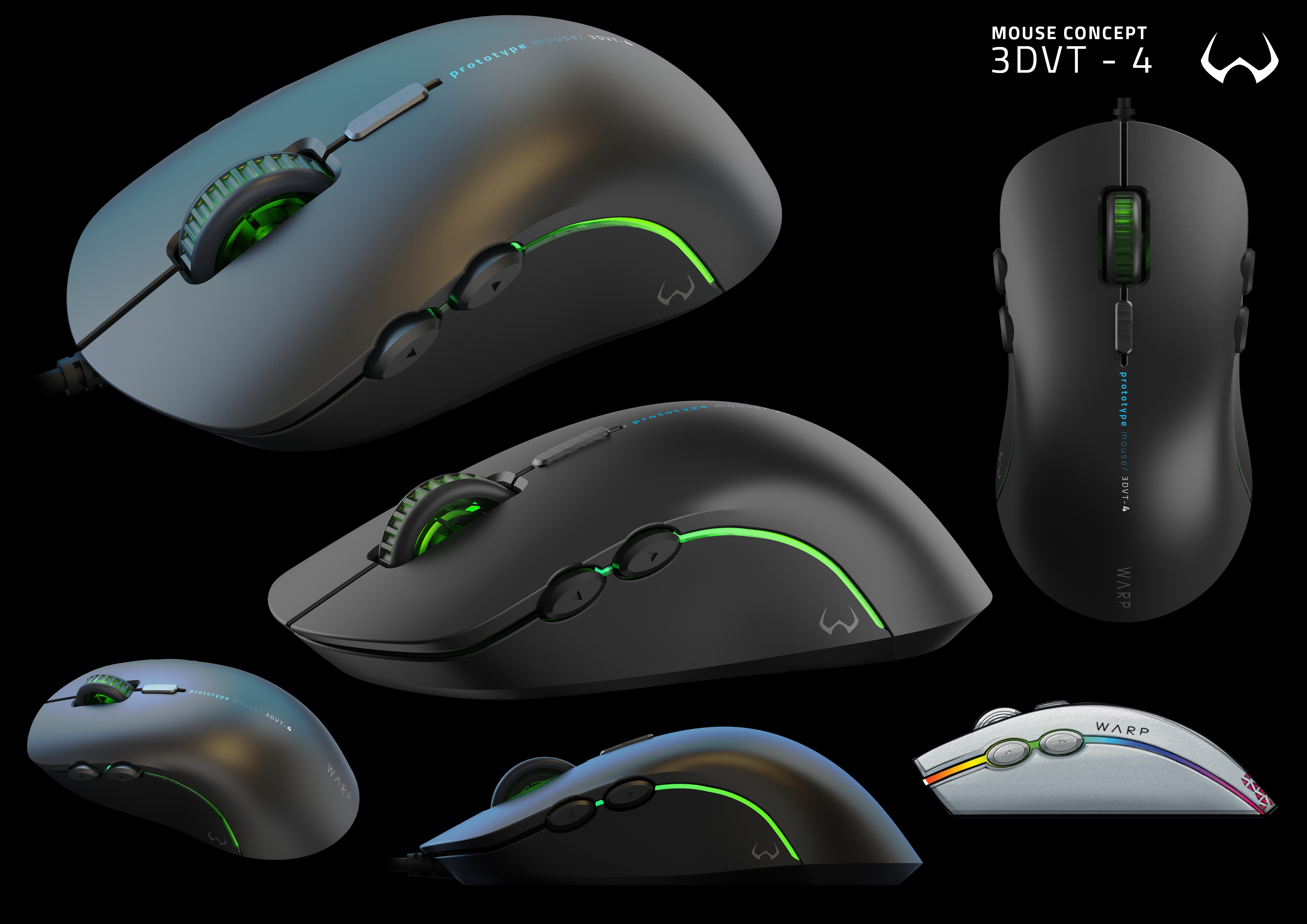 Gaming Mouse Cosmic prototype by Nicole Varona at