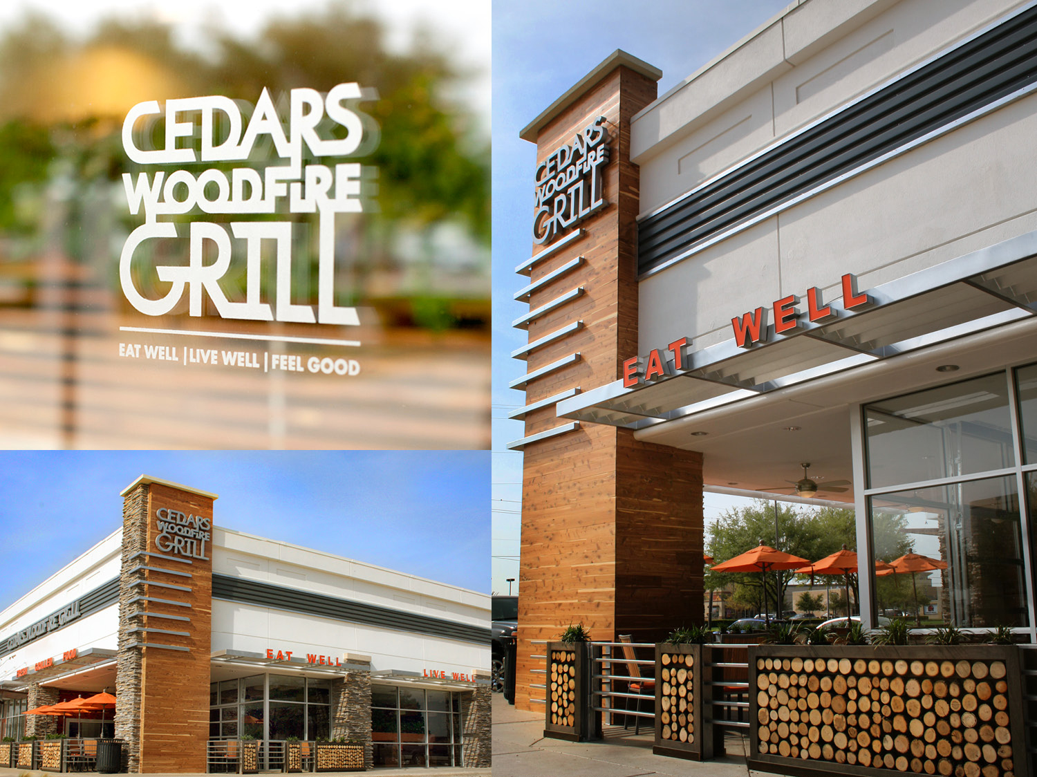 Cedars Woodfire Grill Branding & Environment by Garrett Owen at