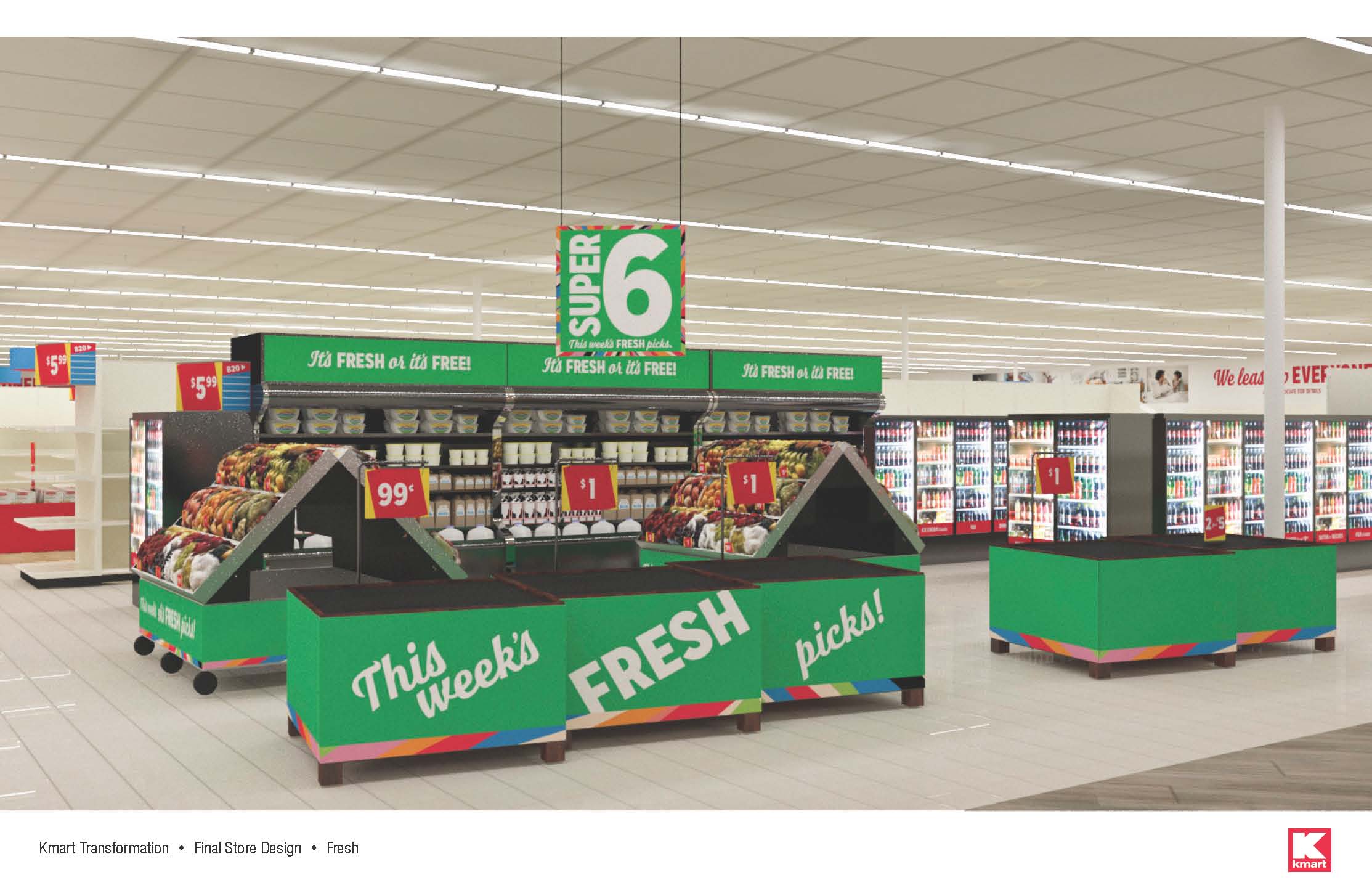 Kmart Store Transformation by Angie Bertelsman at