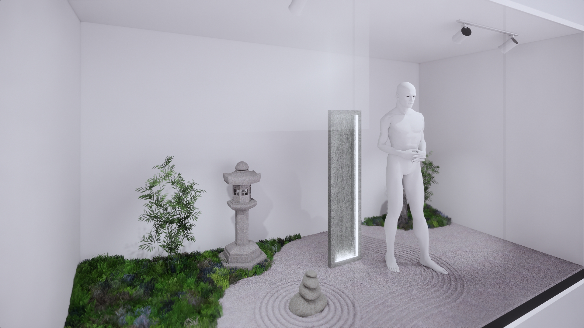 Zen Window Display by Jimny Chrisdianto at