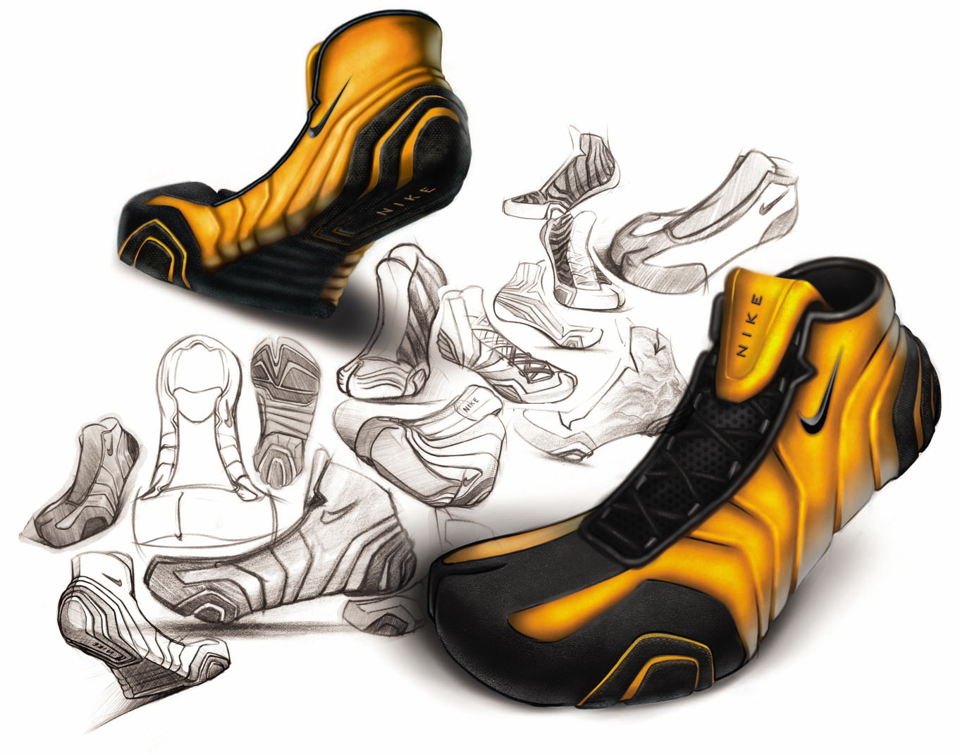 Wrestling Shoe by Jason Raleigh at