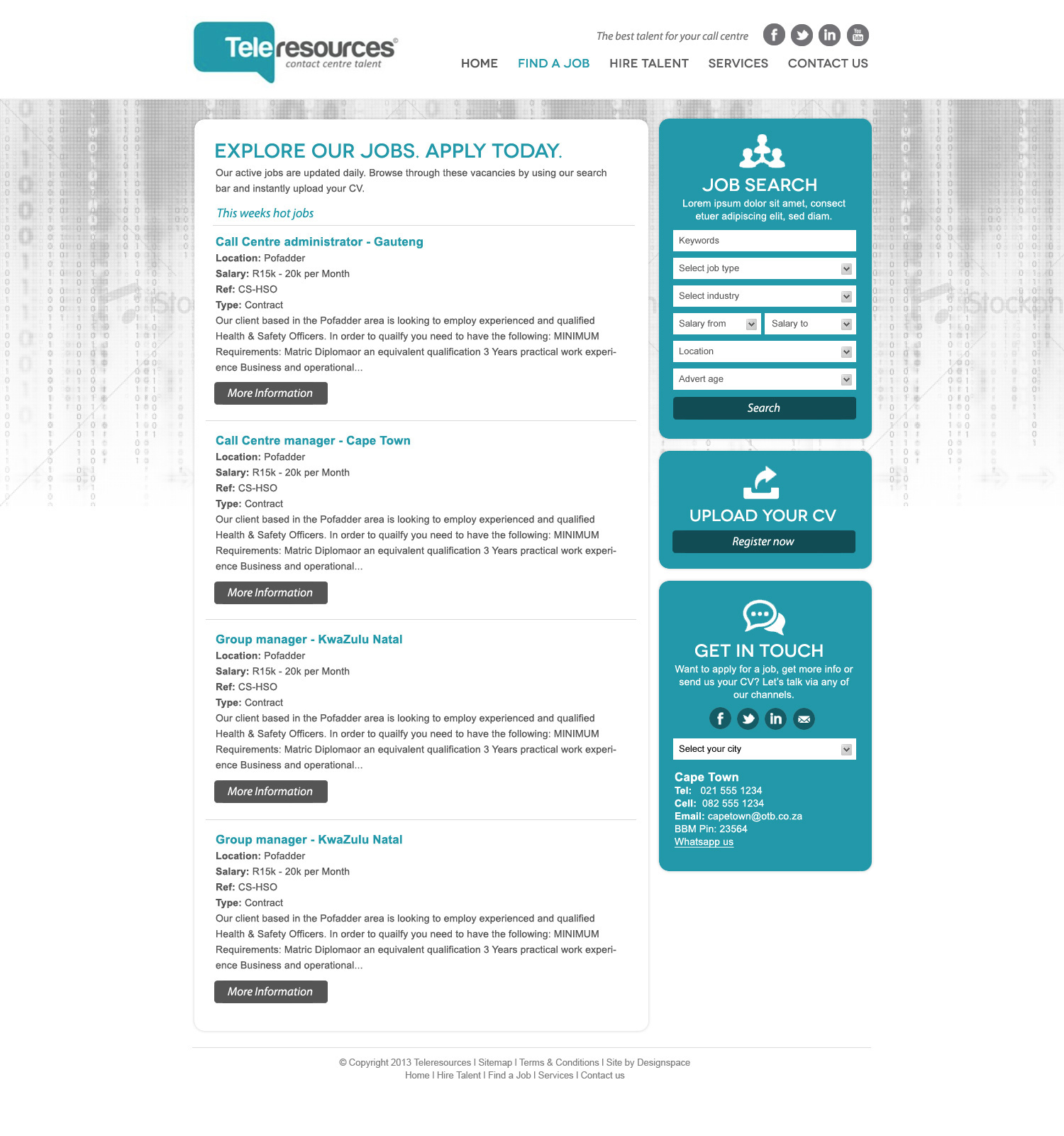 Teleresources by Jacqueline Reid at Coroflot.com