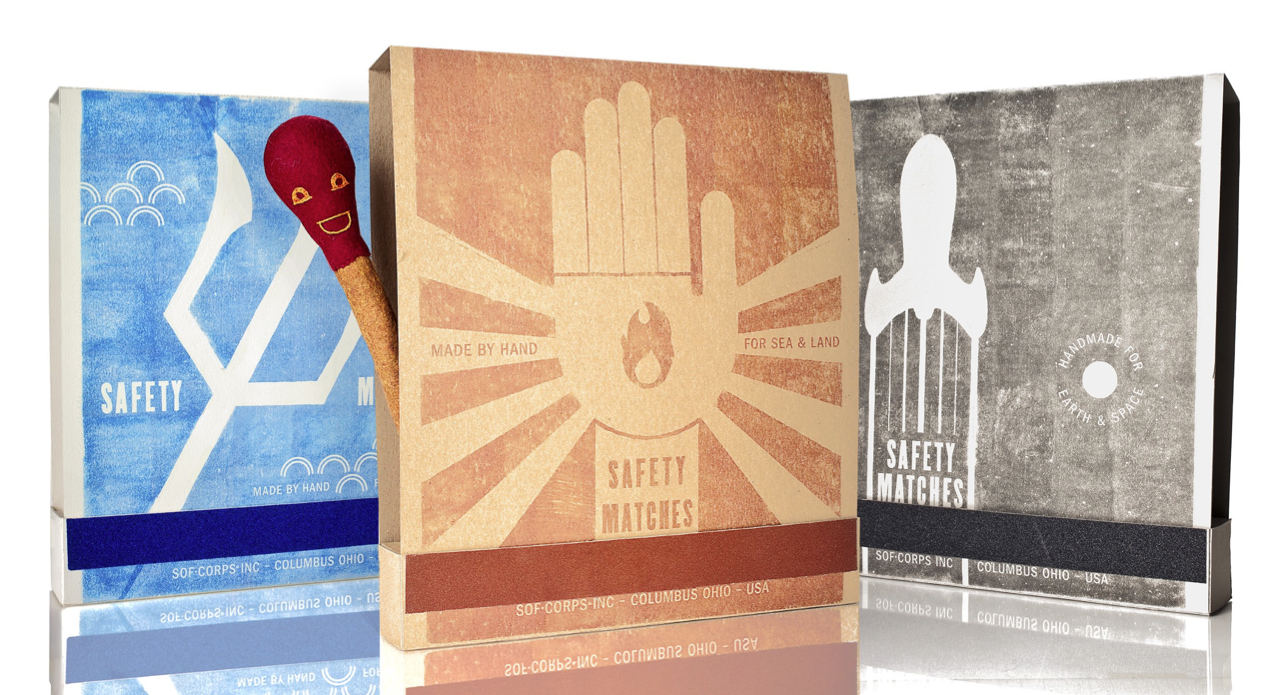 Prometheus Matchbook Commission by Patrick Allison at