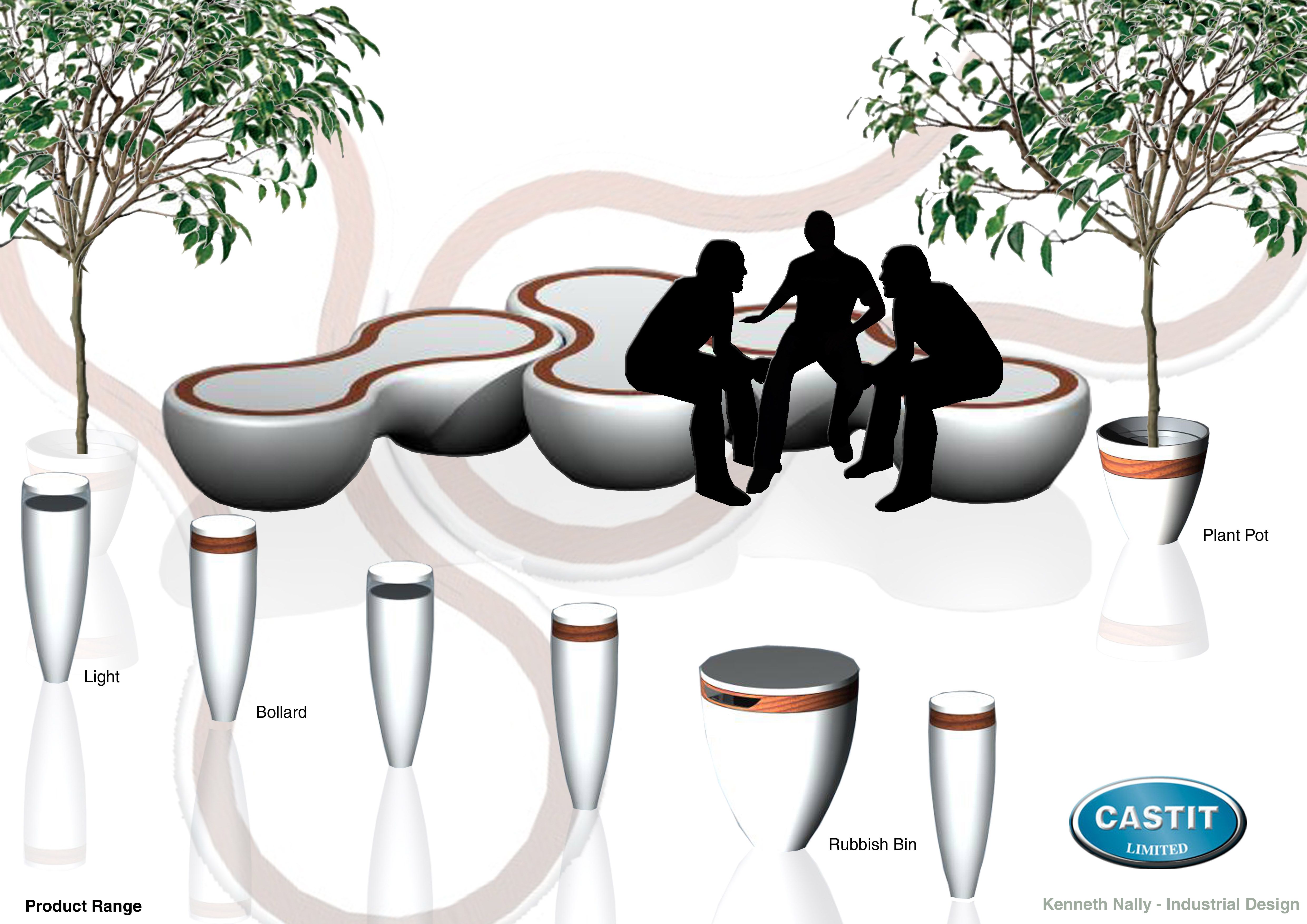 Cast It Street Furniture Design Competition 2006 by Nally at