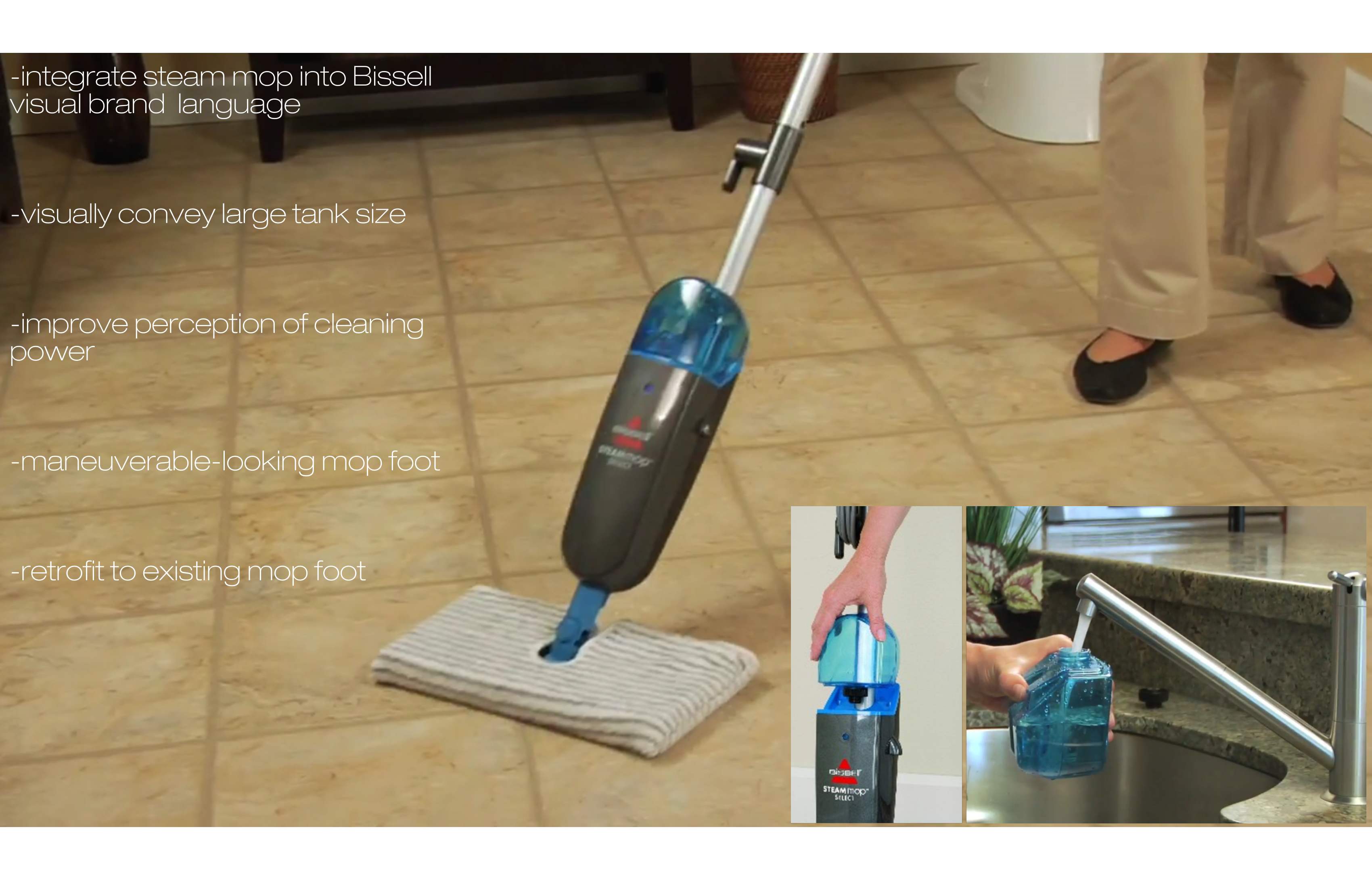 Bissell PowerFresh Steam Mop by Thomas Mitchell at