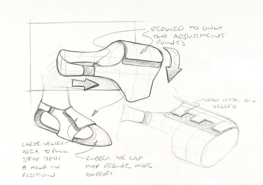 Climbing Shoe by Lans Hansen at