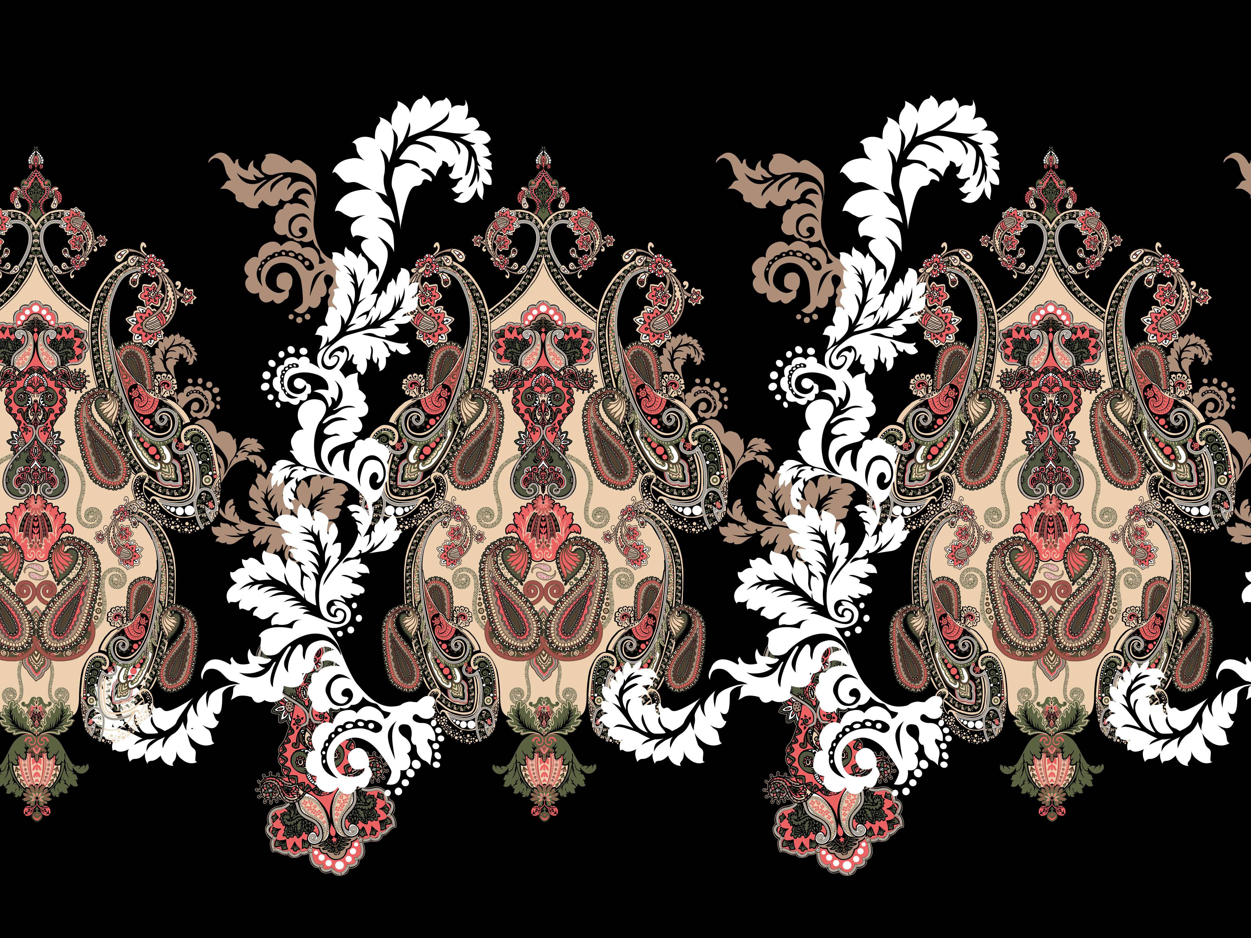 Textile design & Seamless Digital Prints by Shu H at