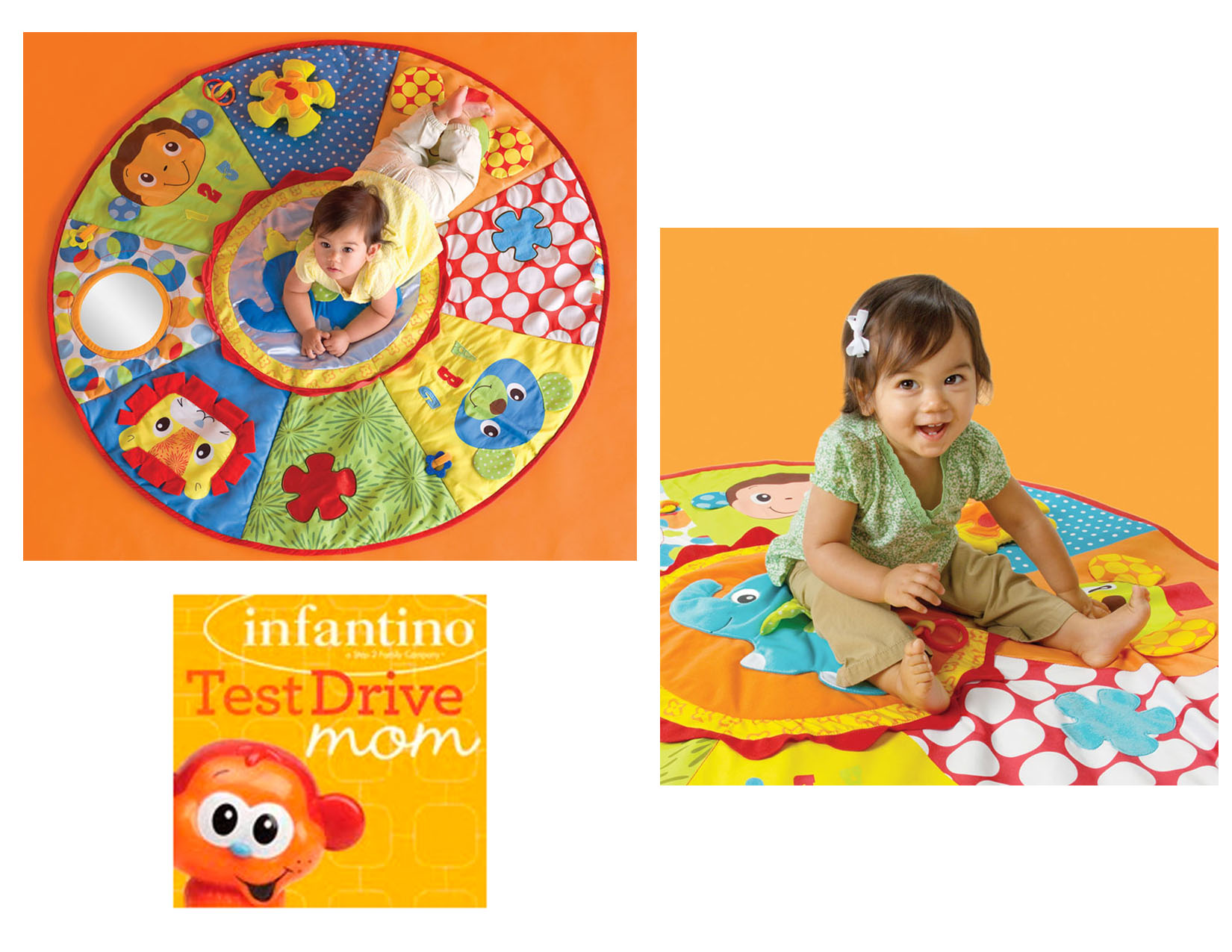Infantino Playmats by Regina Donovan at
