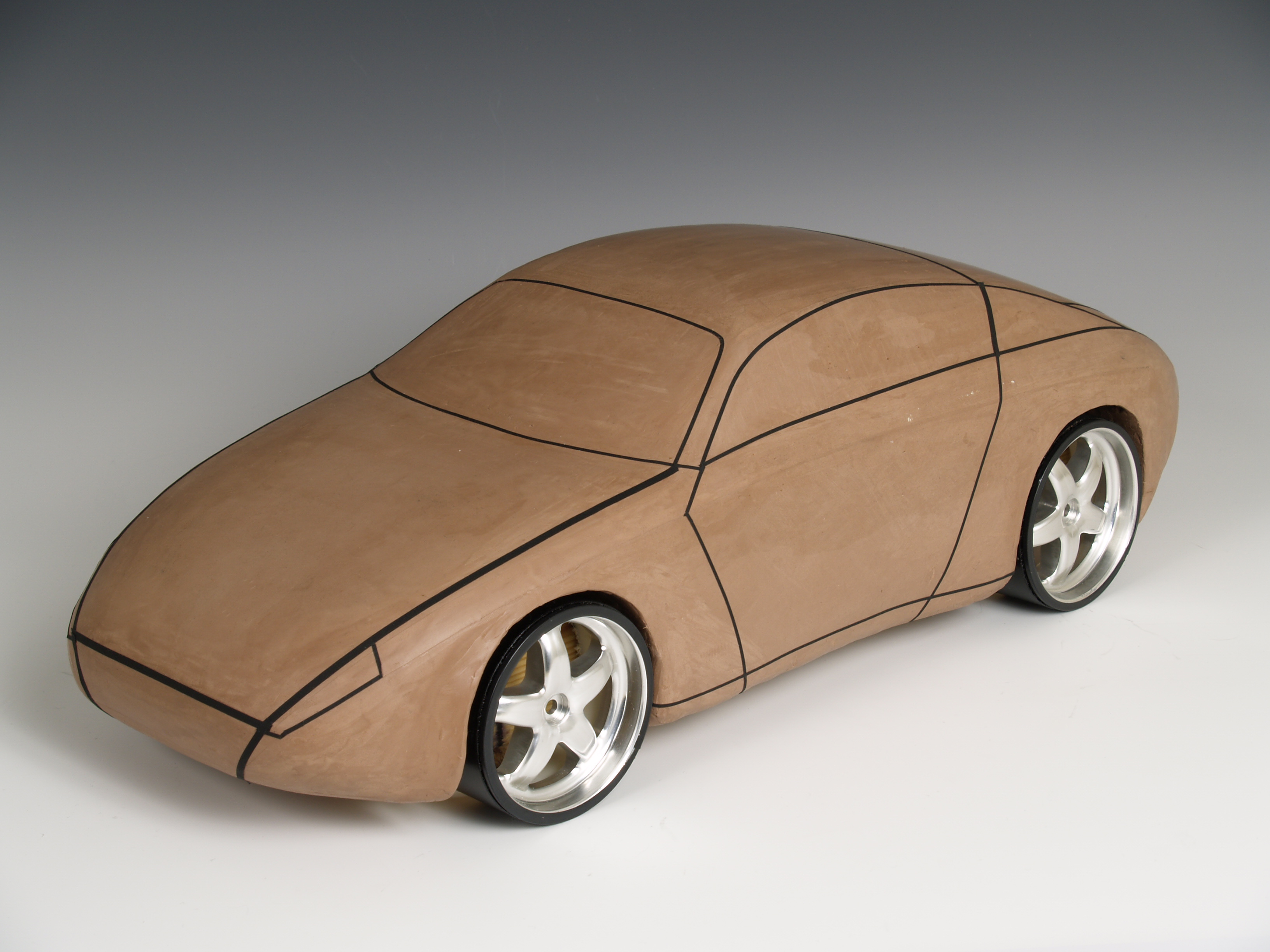 clay car by Ernani Zapanta at