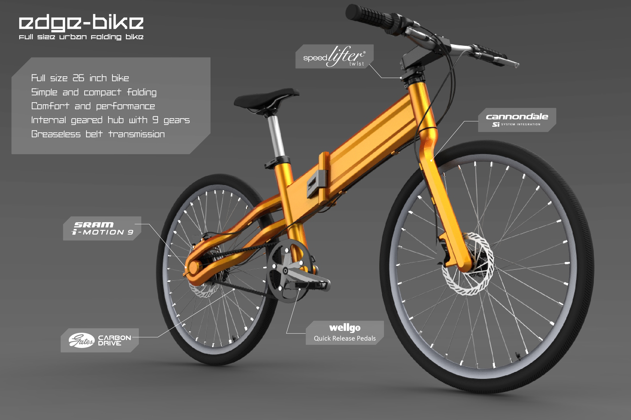 Edge Bike by Gabriel Lee at