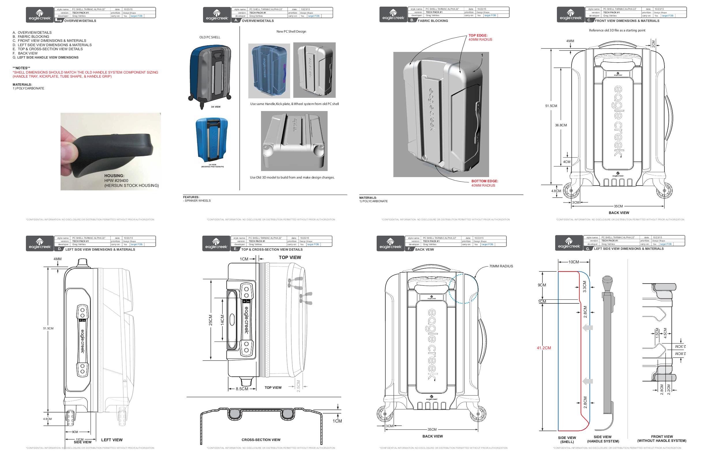 Luggage, Golf Bags & Small Bags by Greg Vehlies at