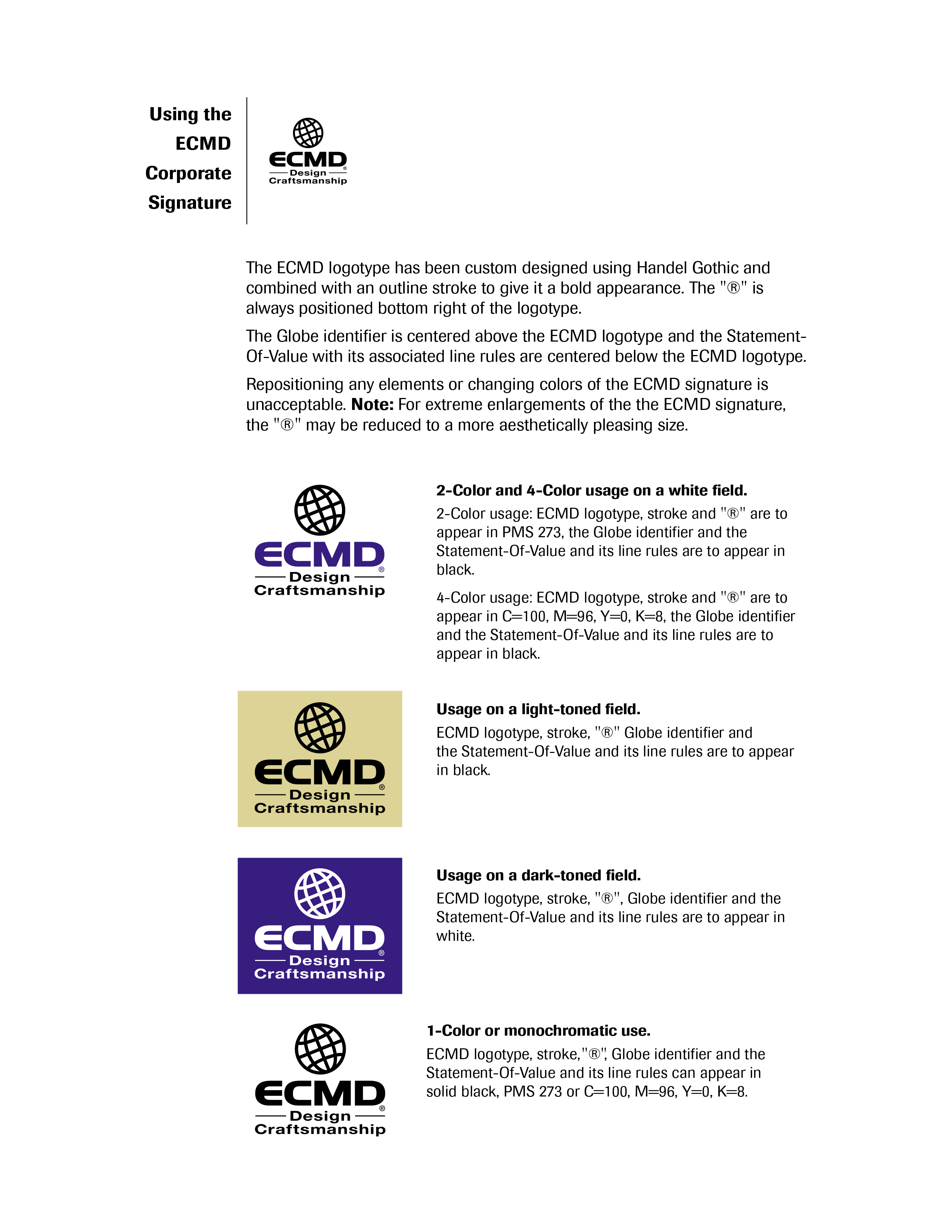 Corporate ID and Annual Reports by Samuel M. Smithers at