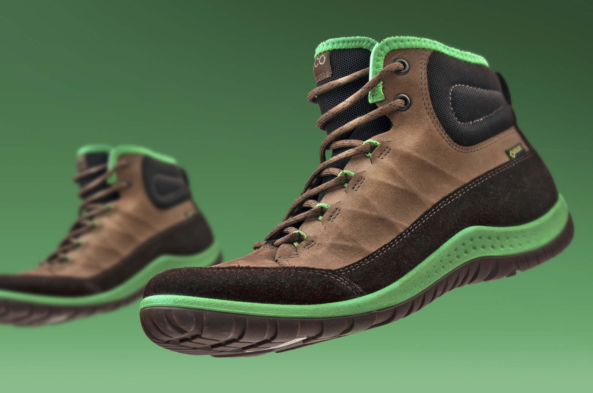 ecco aspina toggle hiking sneaker