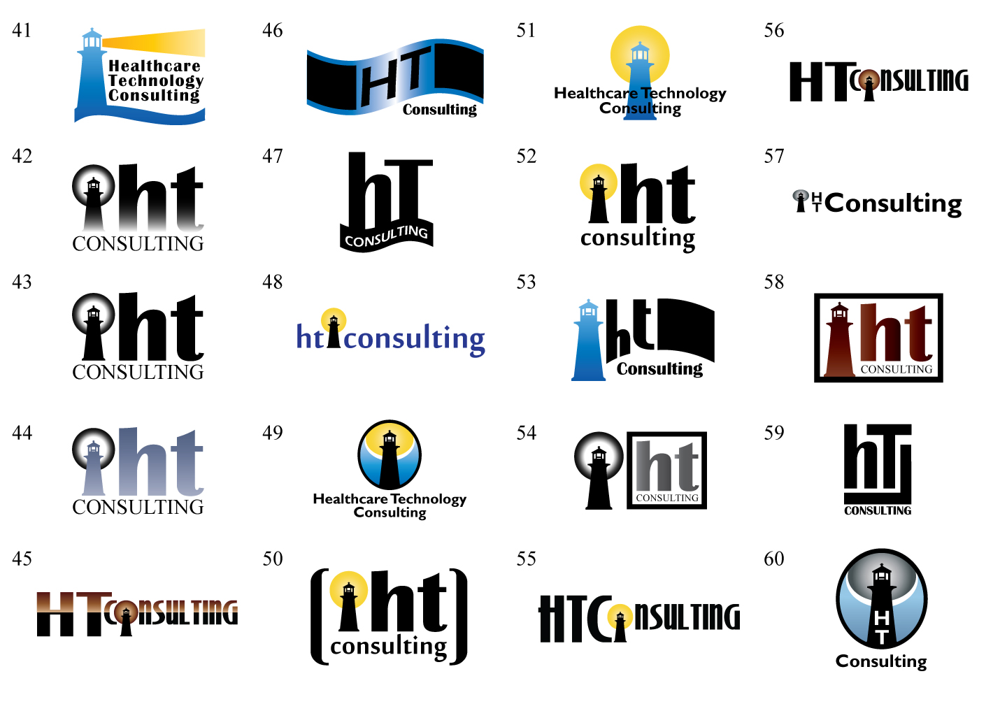 HTC Healthcare Technology Consulting Freelance Logo Design Project by