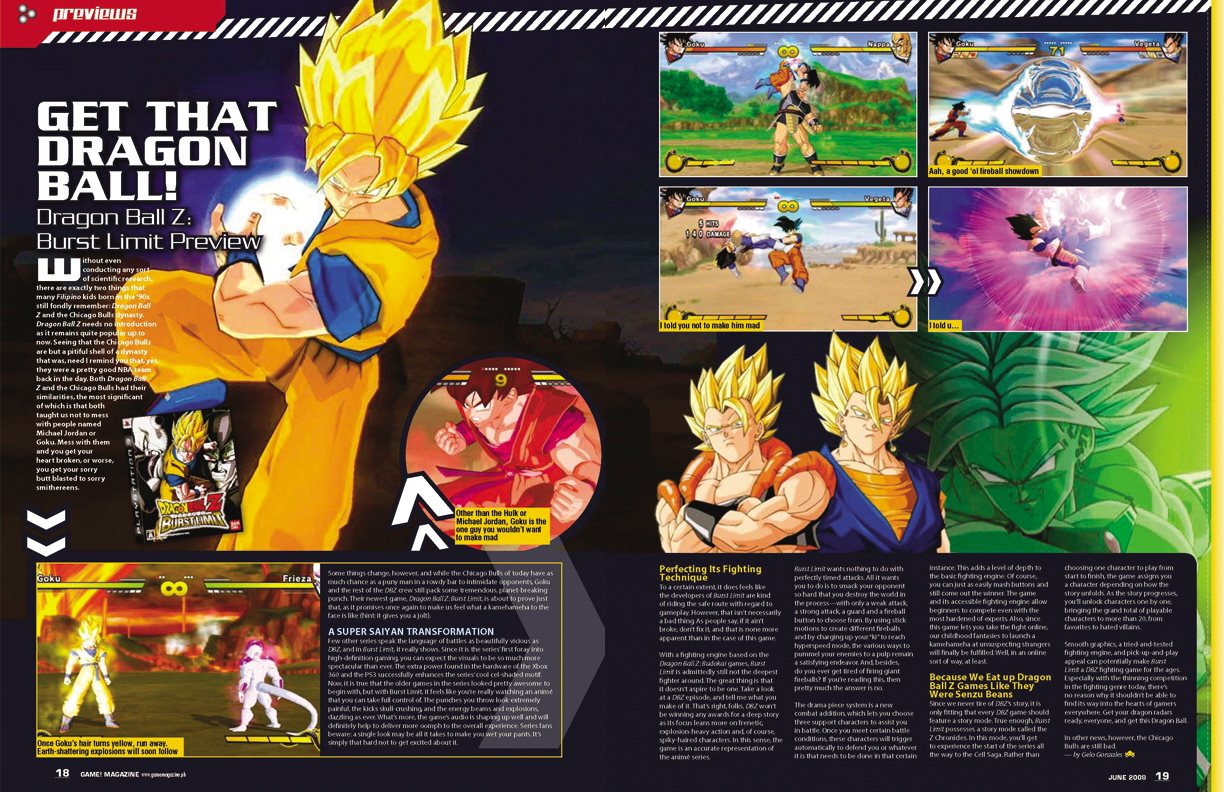 GAME Magazine Inside Pages by Patrick Milan at Coroflot.com