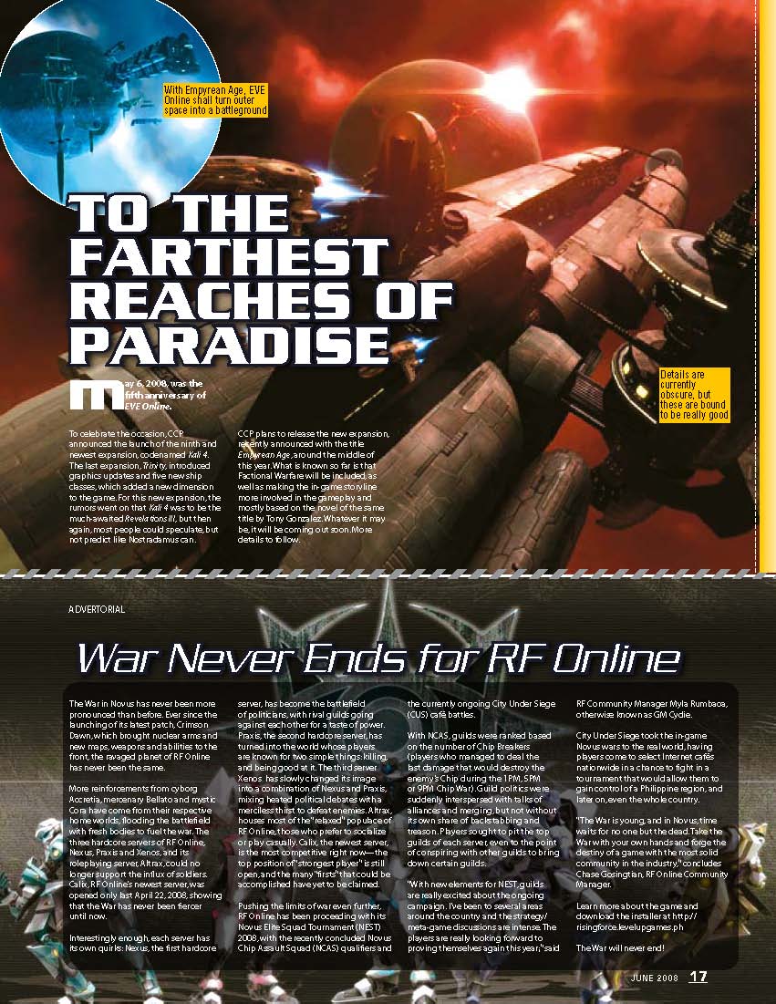 GAME Magazine Inside Pages by Patrick Milan at Coroflot.com