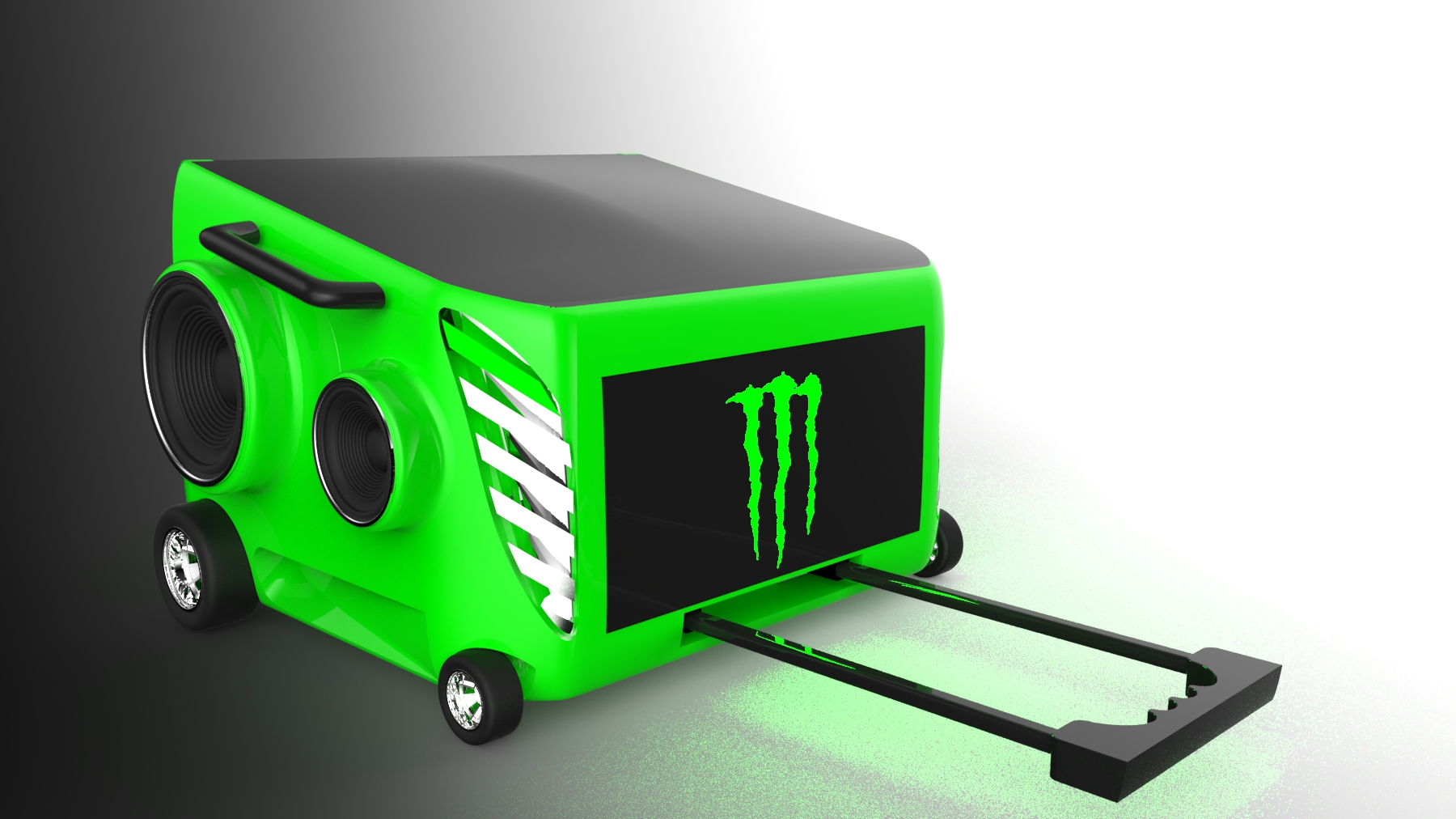 Monster Energy Tailgate Entertainment System by Gebre Mesquitta at