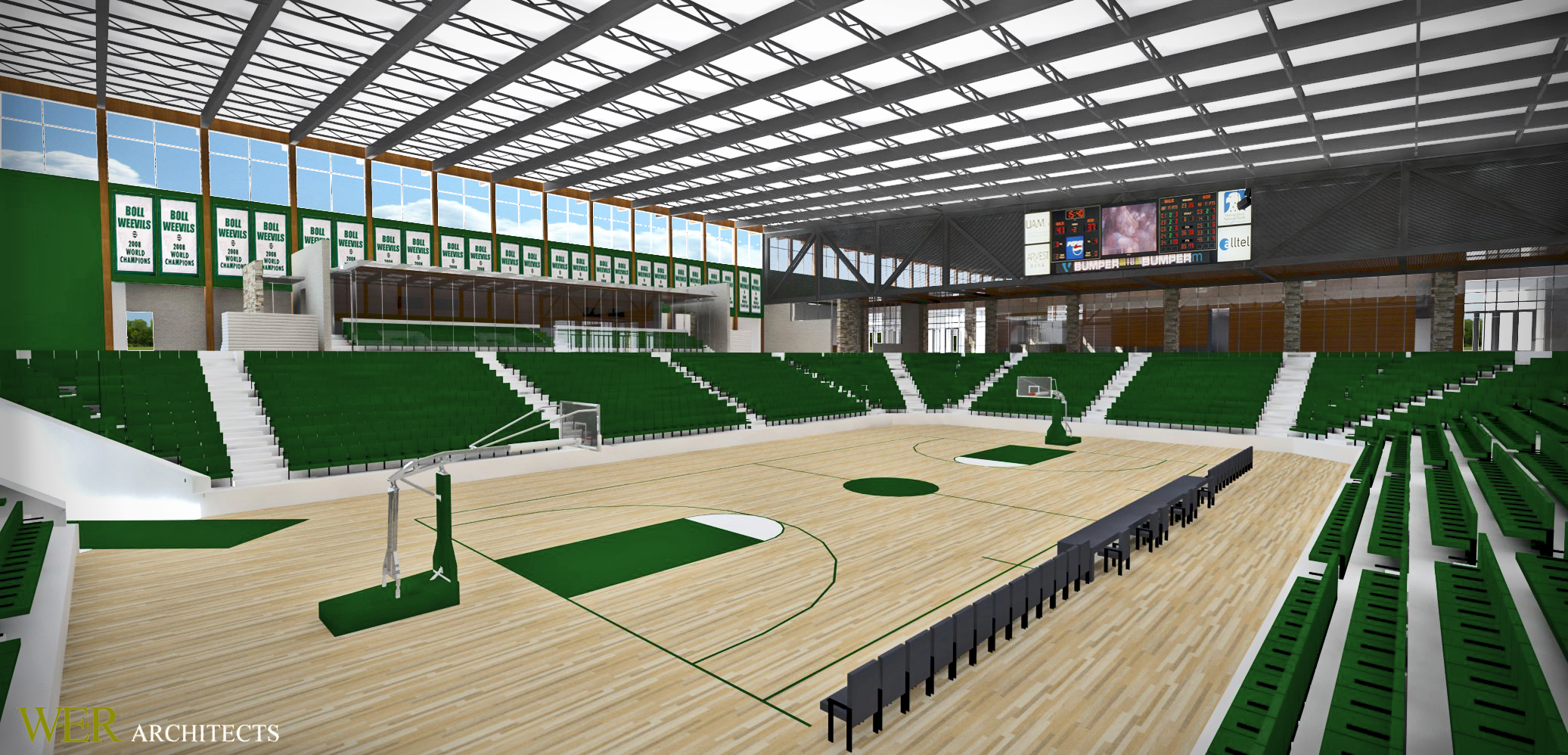 Monticello Community Center by James Meyer at