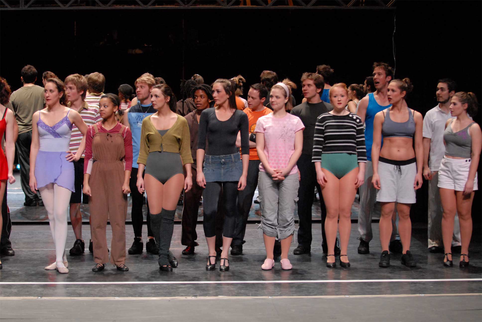 UIUC A Chorus Line Costume Design by Rachel DozierEzell at