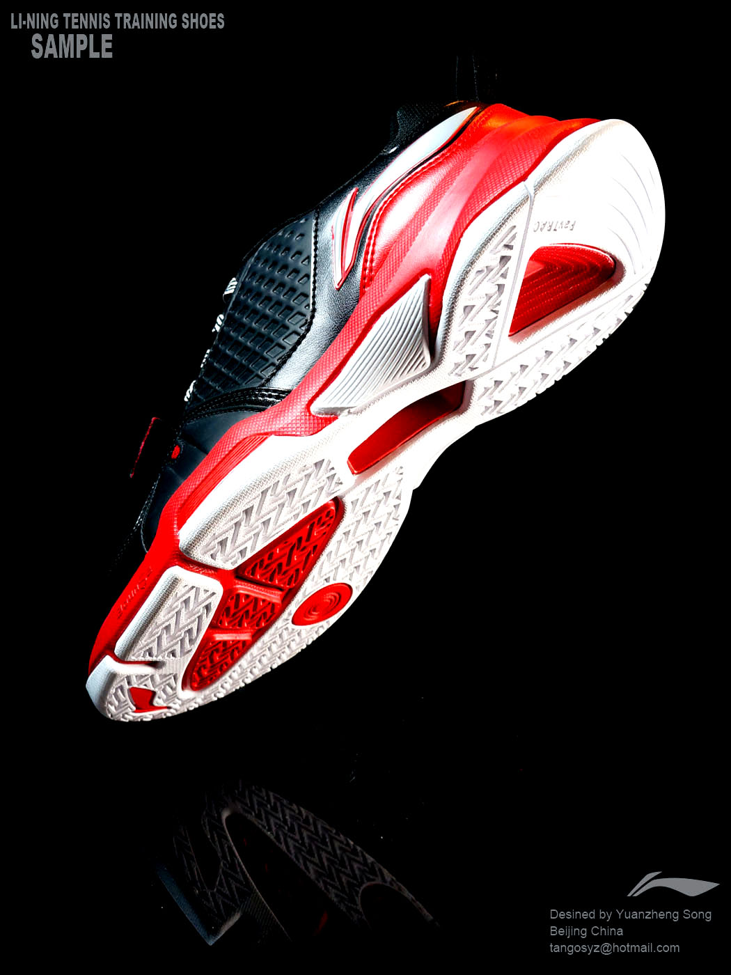 LiNing Tennis Training Shoes by Yuanzheng SONG at