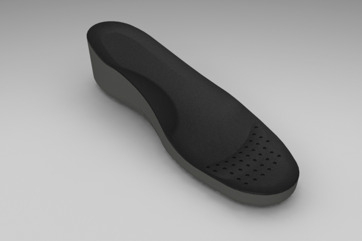 FREELANCE - Shoe insole model by Lilia Subkhankulova at Coroflot.com