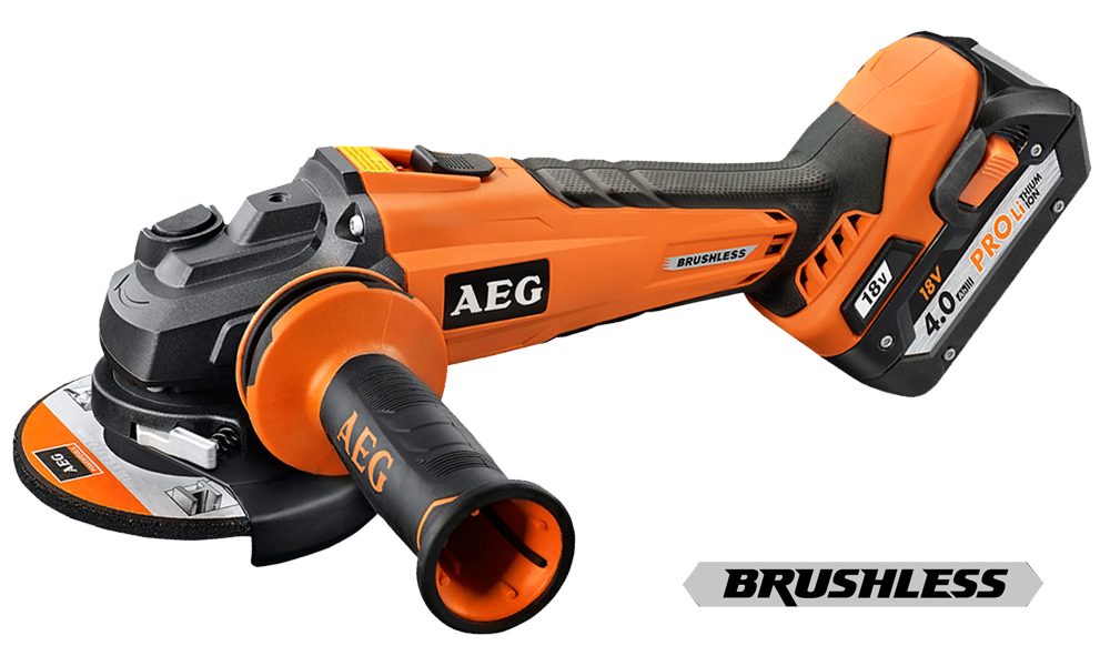 AEG 18V Brushless angle grinder BEWS18BL125X0 by Vincent Chan at