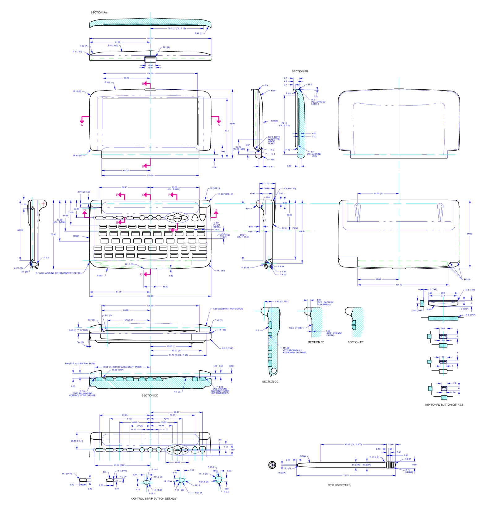 CAD Product Design Control Drawings by Bruce Goldstein at Coroflot.com