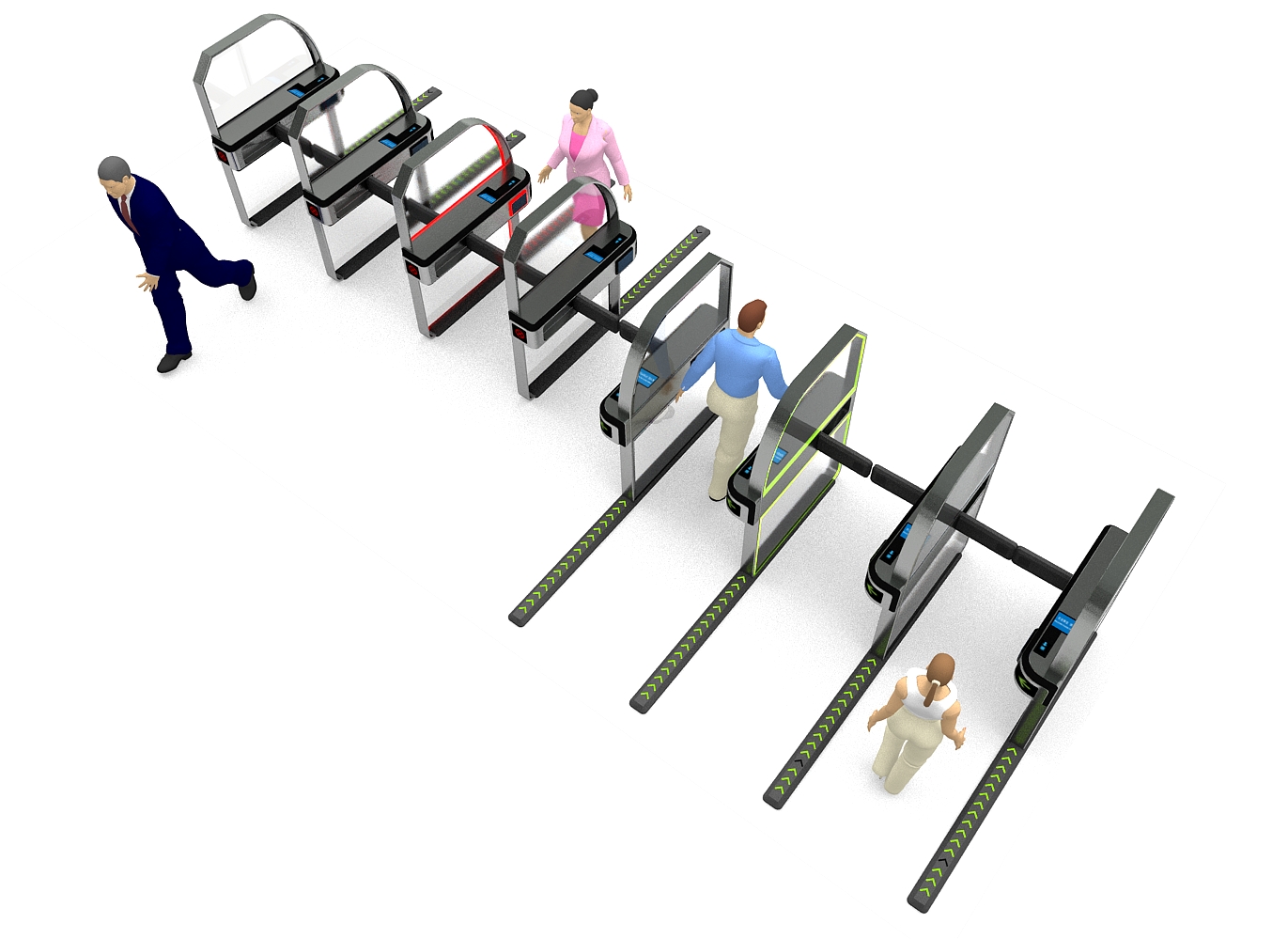 Major Design Project Ticket Gate 2008 by Jeremy Chen at Coroflot.com