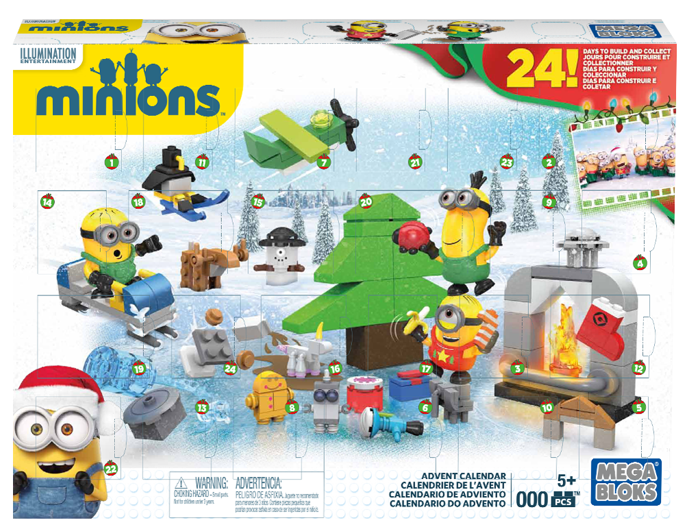 Les Minions - Calendrier de l'Avent by Fabien Vesseron at Coroflot.com
