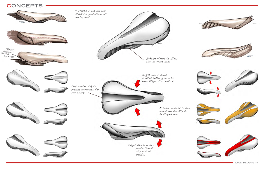 Bike Saddle by Dan McGinty at