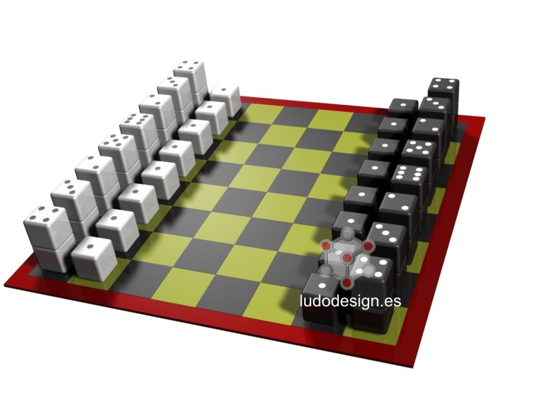 New Chess Dice by Ludovico Misino at