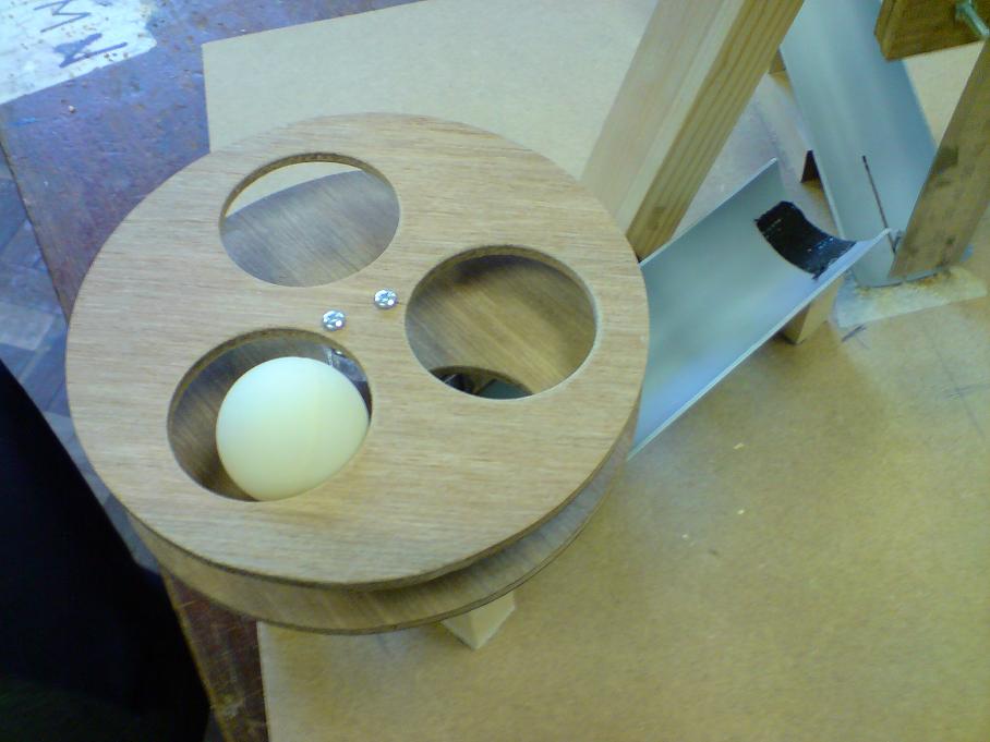 PIng Pong Ball Launcher by Louise Cochrane at