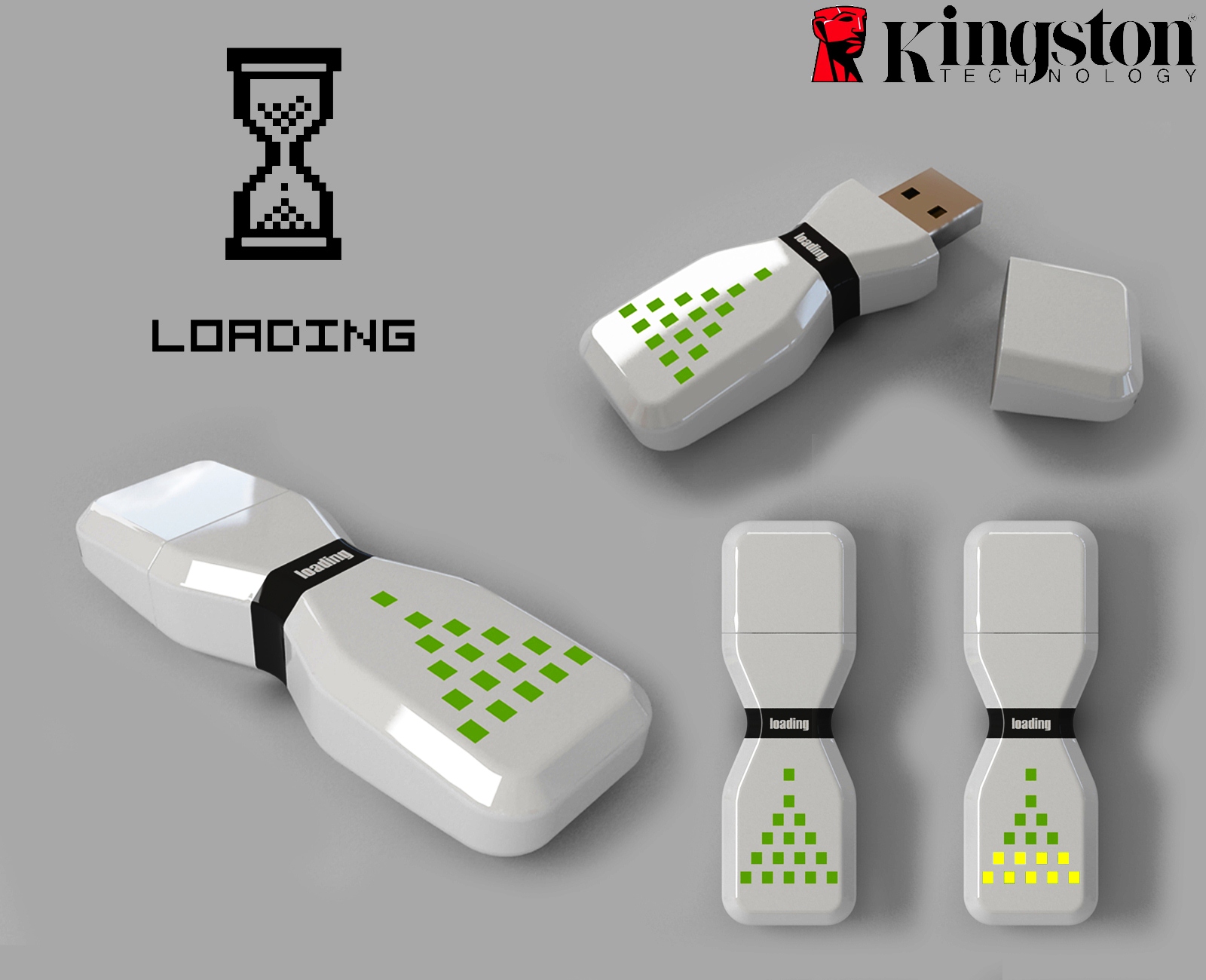USB Designs for Kingston by Gurol Erkal at