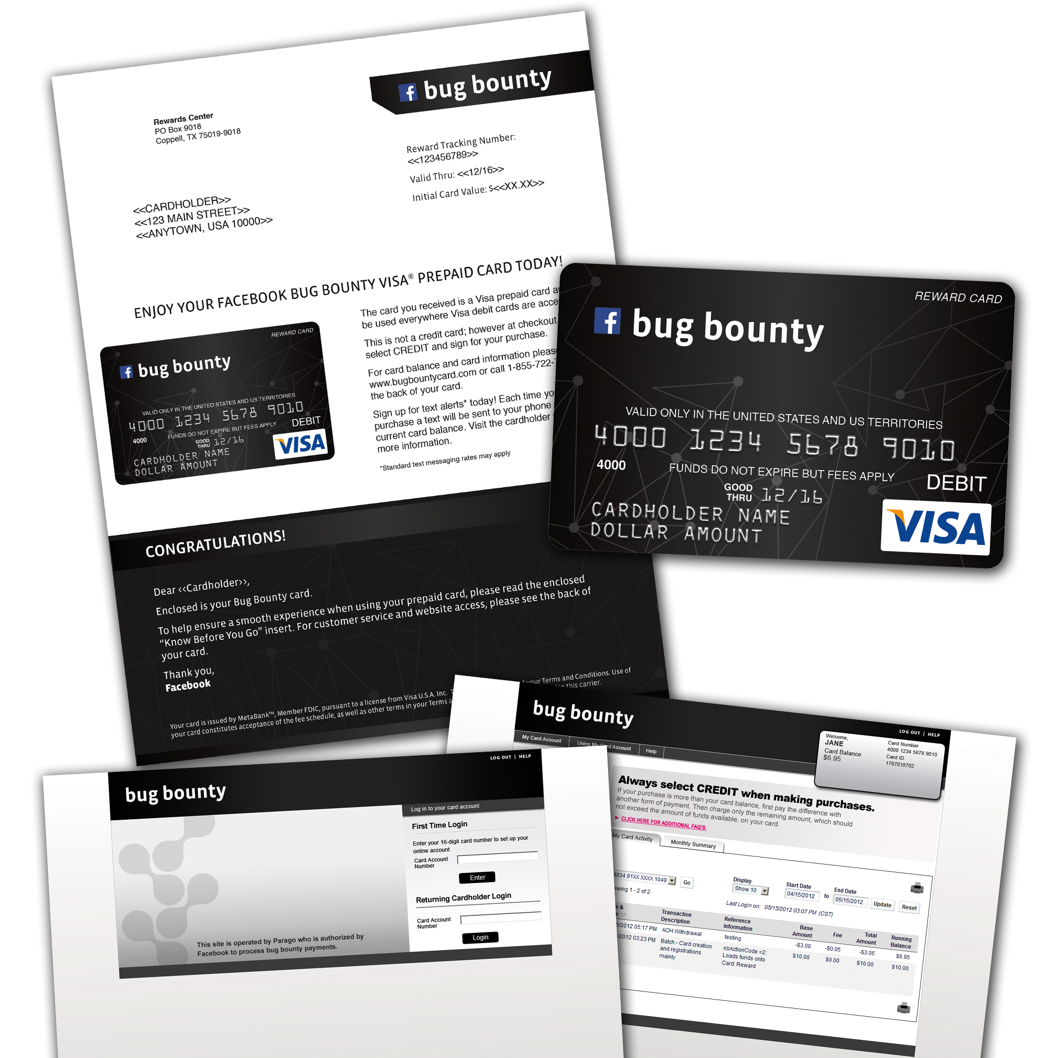 Prepaid Card/Carrier Designs by Jayne A at