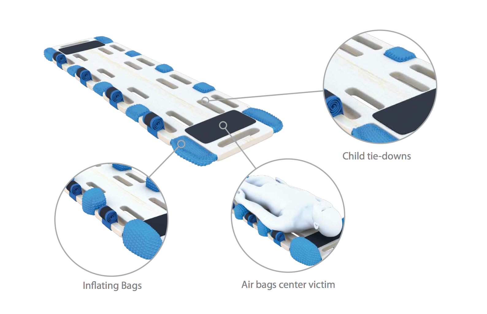 Water Rescue Backboard by Sam Holmes at