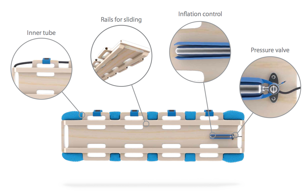 Water Rescue Backboard by Sam Holmes at