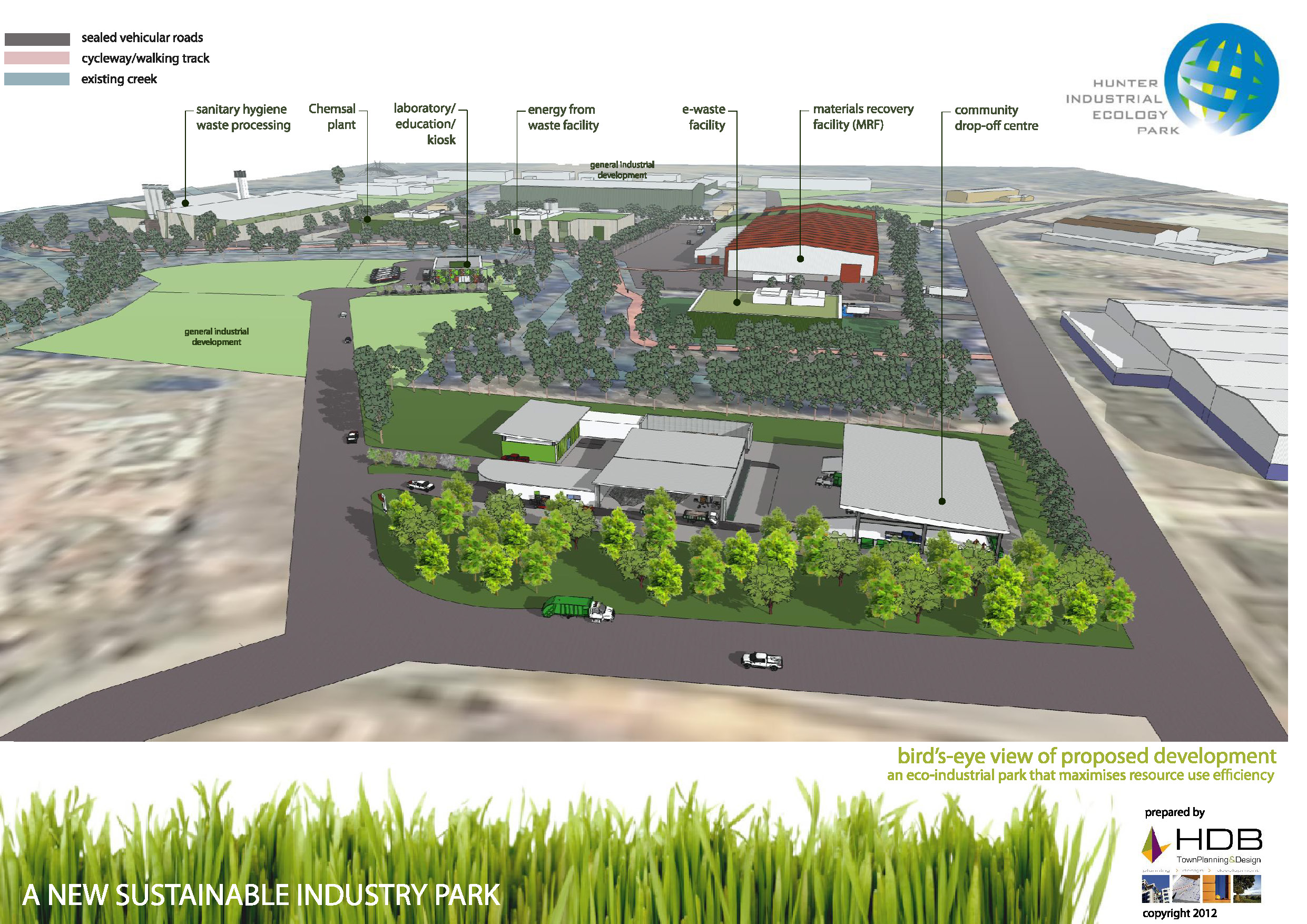 Architecture Industrial EcoPark by Jian Vun at