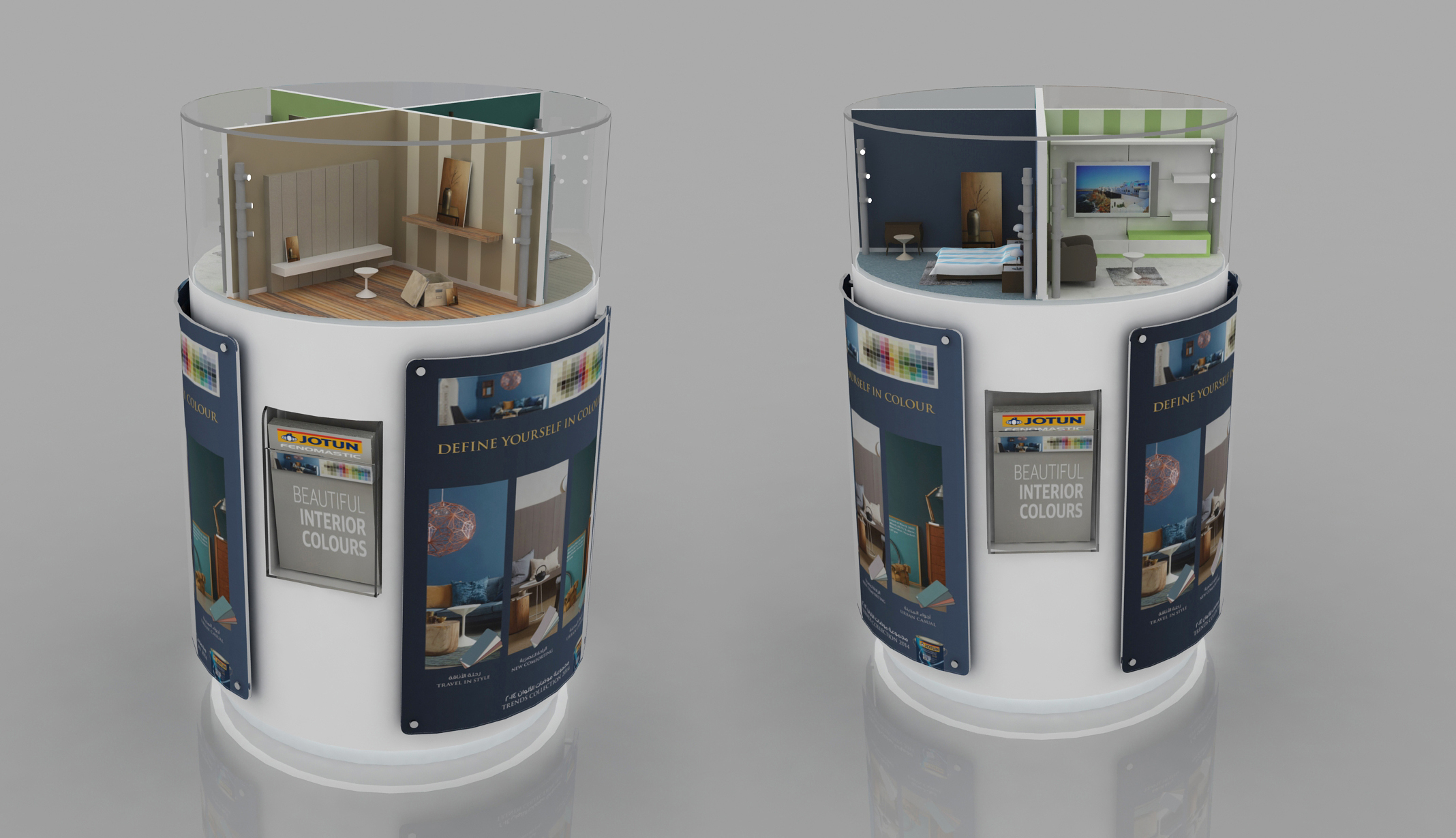 Jotun dubai display by yahkoob valappil at