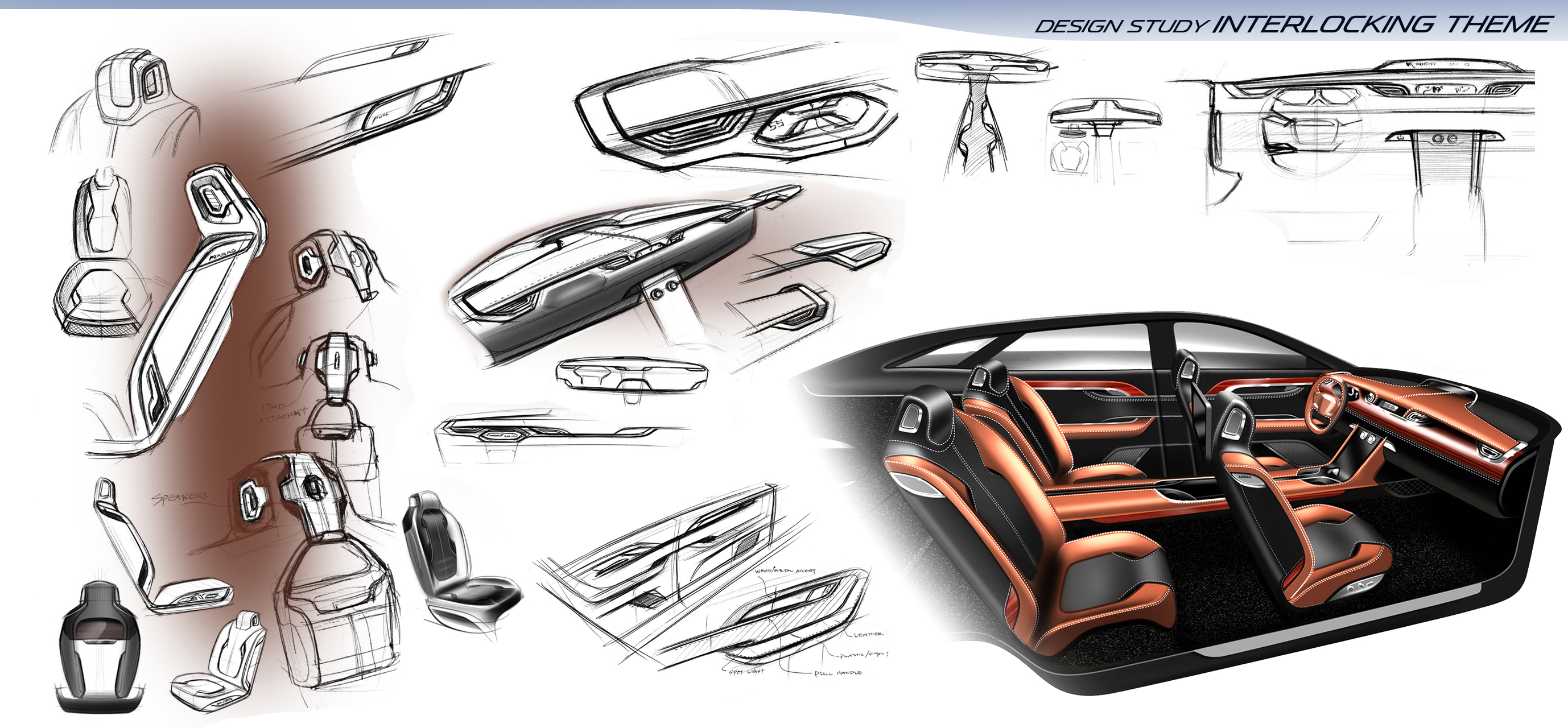 Automotive Interior Concepts by Troy Trinh at