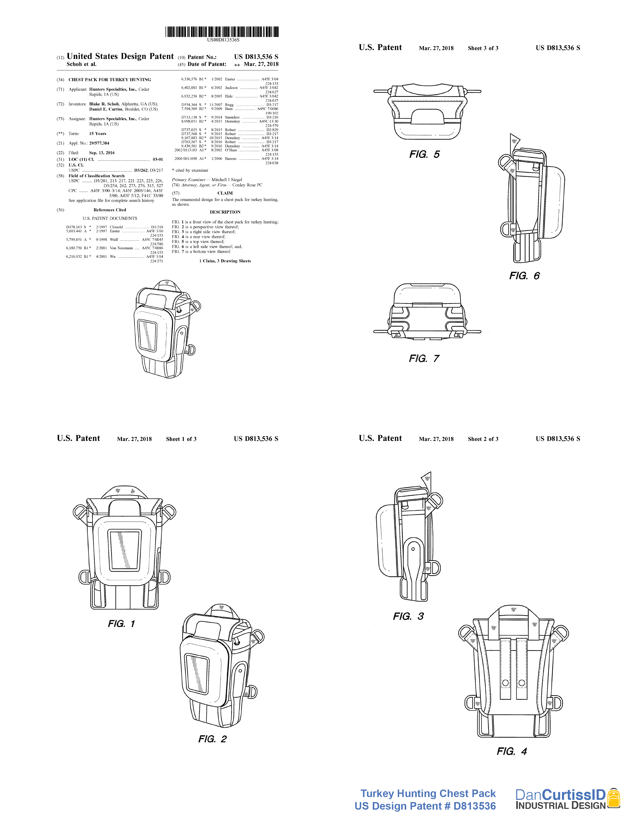 Turkey Hunting Chest Pack by Dan Curtiss at
