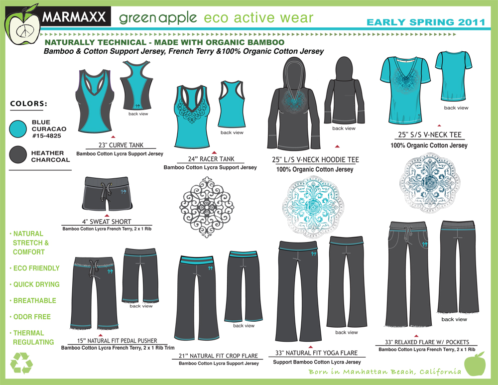 Activewear Design by Marissa Borelli at Coroflot.com
